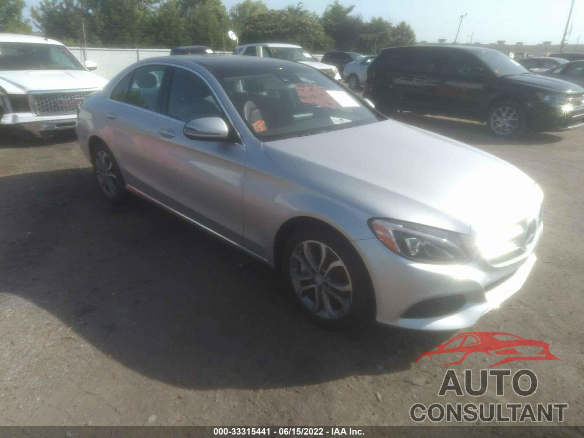 MERCEDES-BENZ C-CLASS 2016 - 55SWF4KB6GU125769