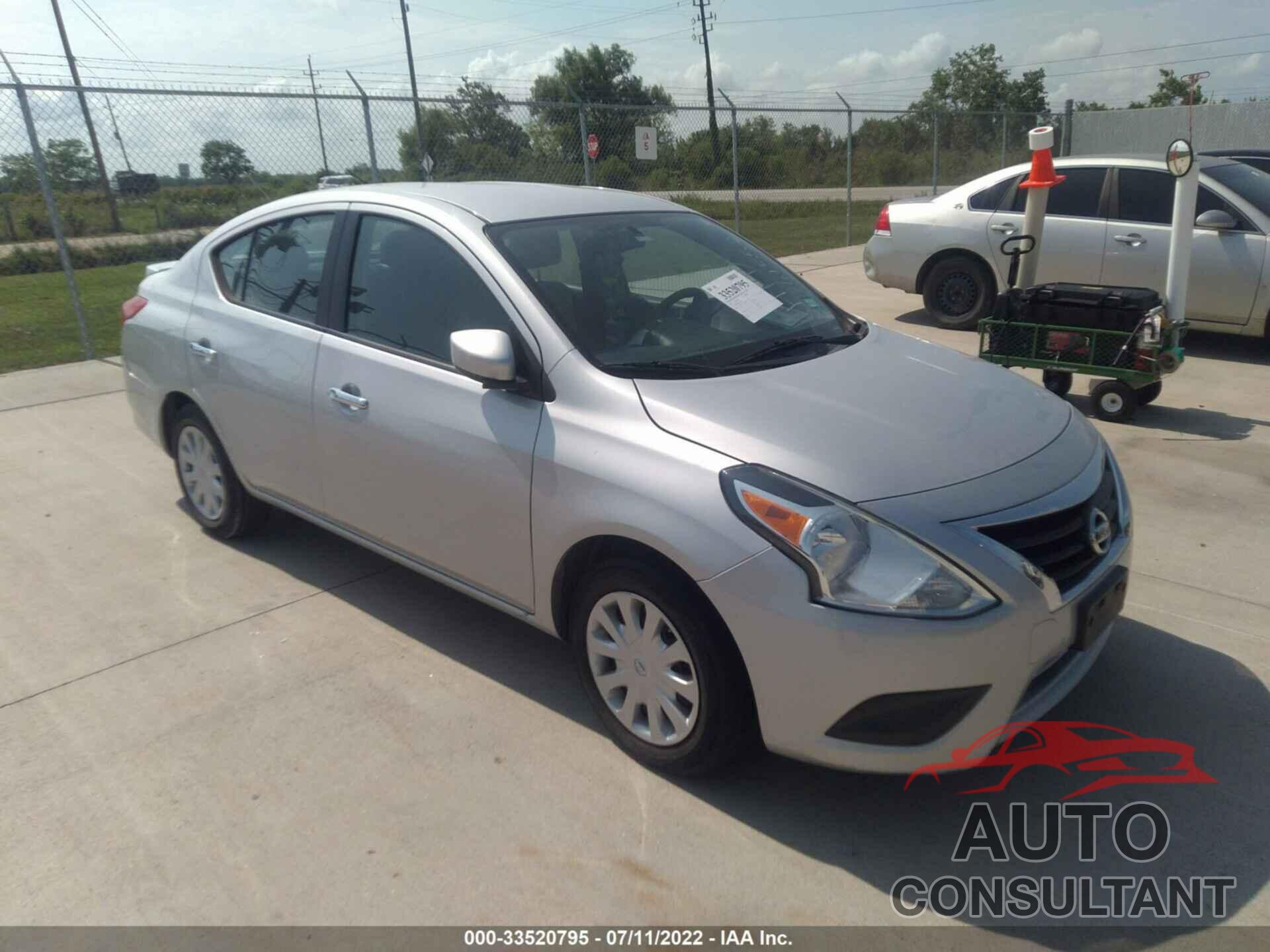 NISSAN VERSA 2016 - 3N1CN7AP9GL861552