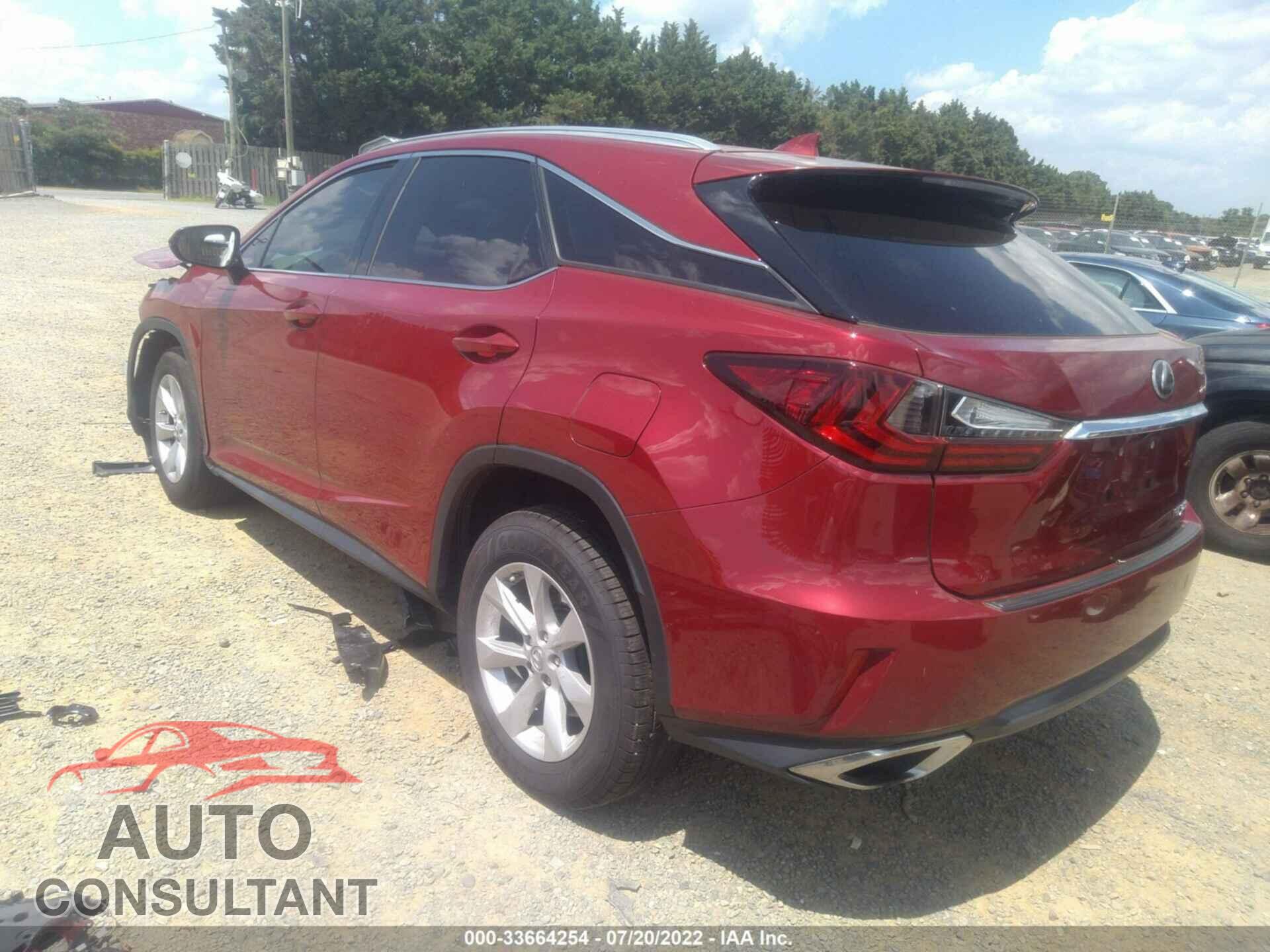 LEXUS RX 2017 - 2T2BZMCA3HC126330