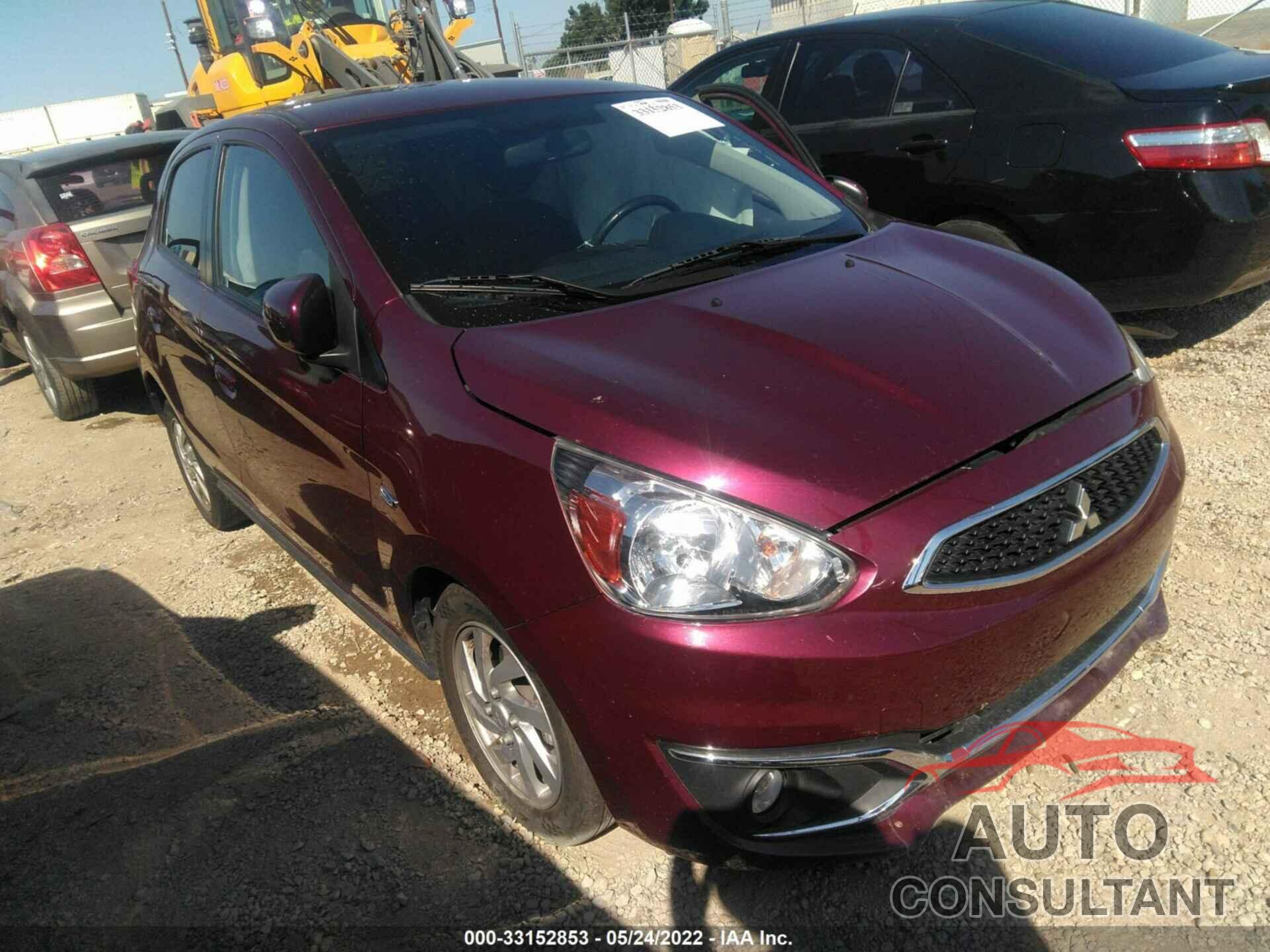 MITSUBISHI MIRAGE 2017 - ML32A4HJ6HH004886