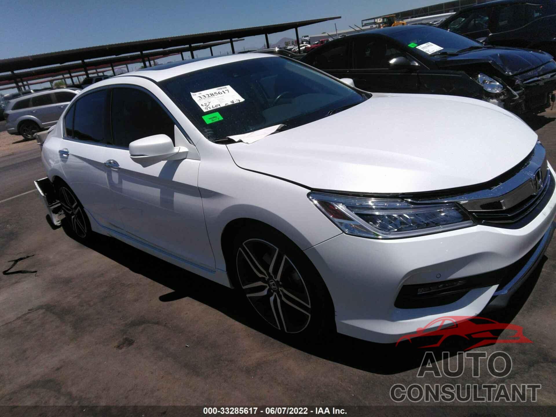 HONDA ACCORD SEDAN 2016 - 1HGCR3F95GA031955