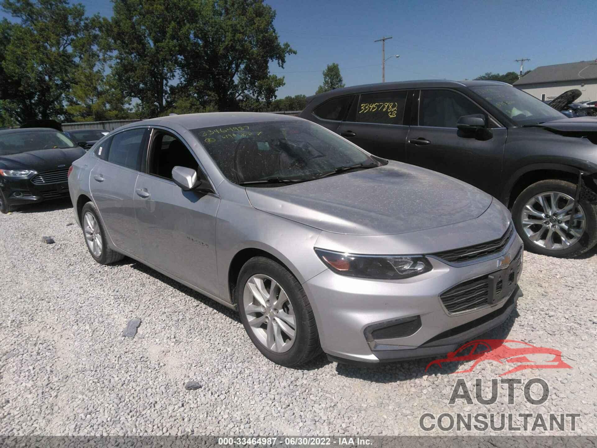 CHEVROLET MALIBU 2016 - 1G1ZE5ST6GF175270