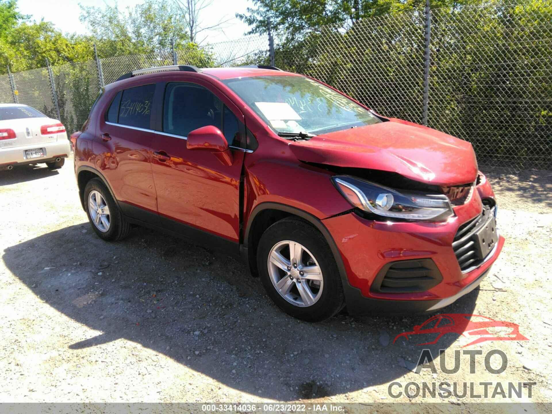 CHEVROLET TRAX 2019 - 3GNCJLSB7KL373219