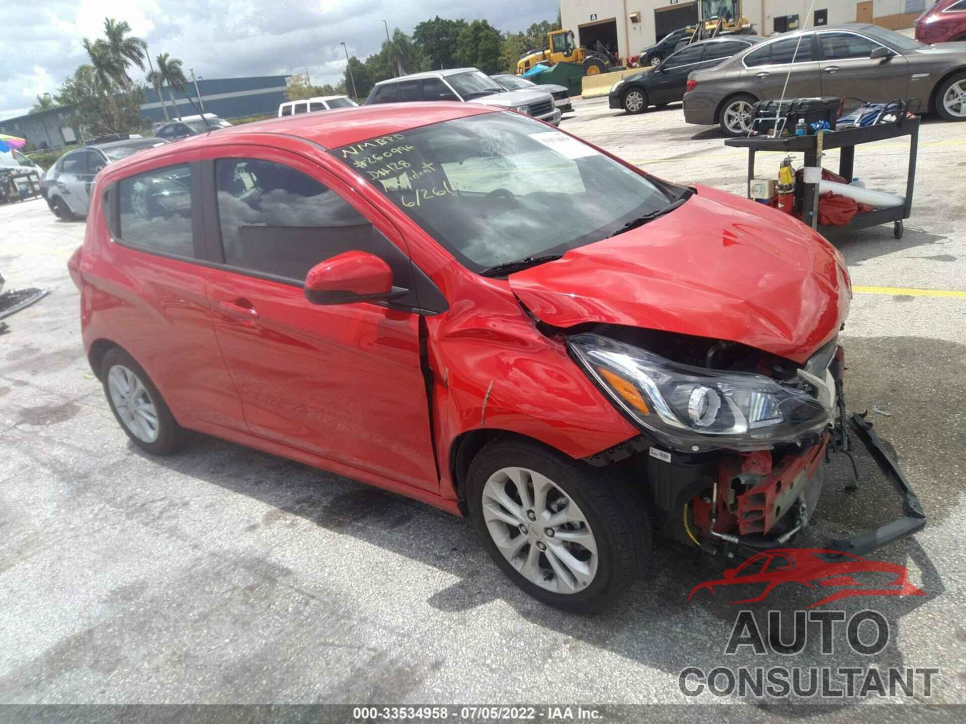 CHEVROLET SPARK 2021 - KL8CD6SA0MC742907