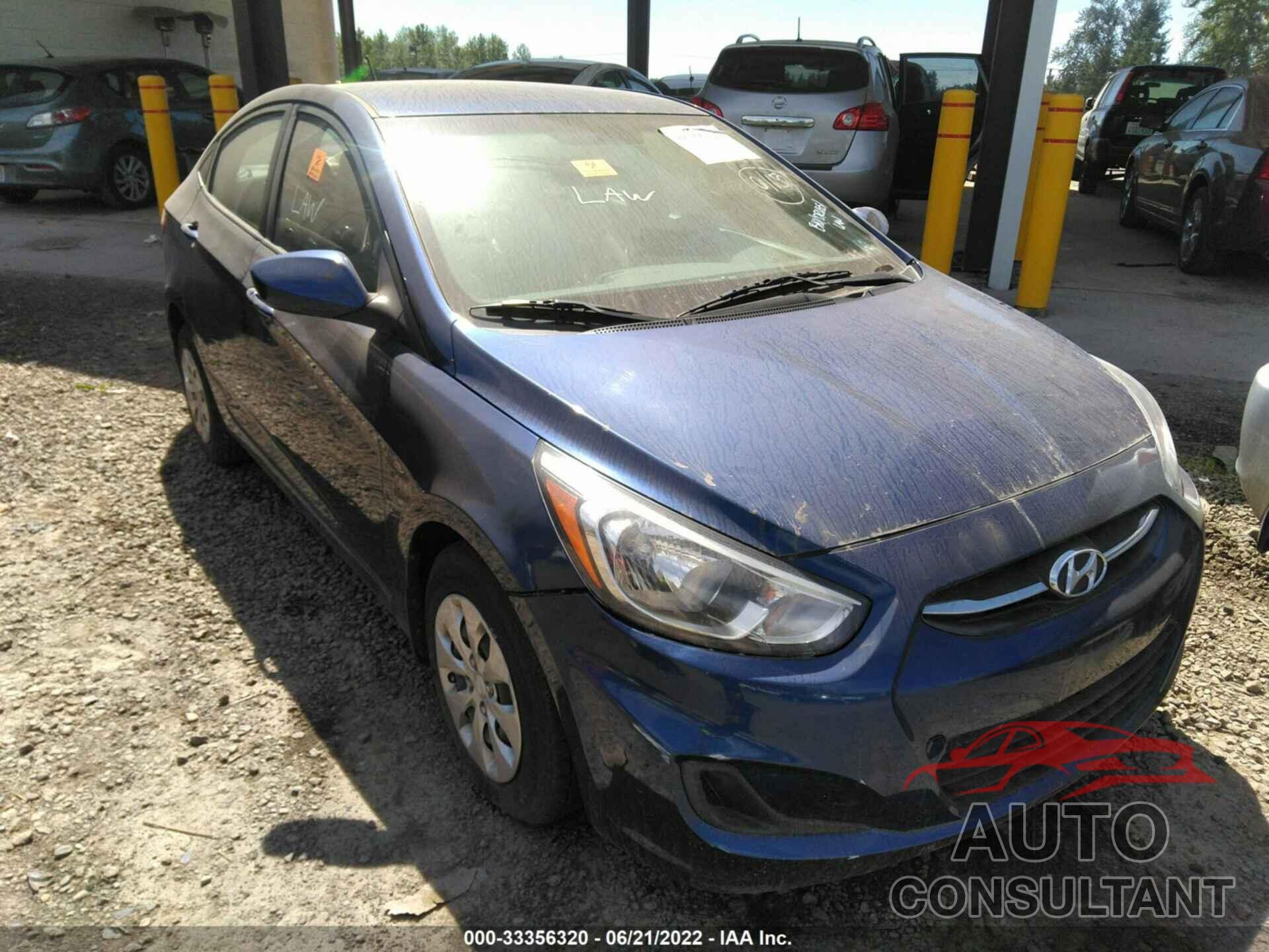 HYUNDAI ACCENT 2017 - KMHCT4AE1HU278783