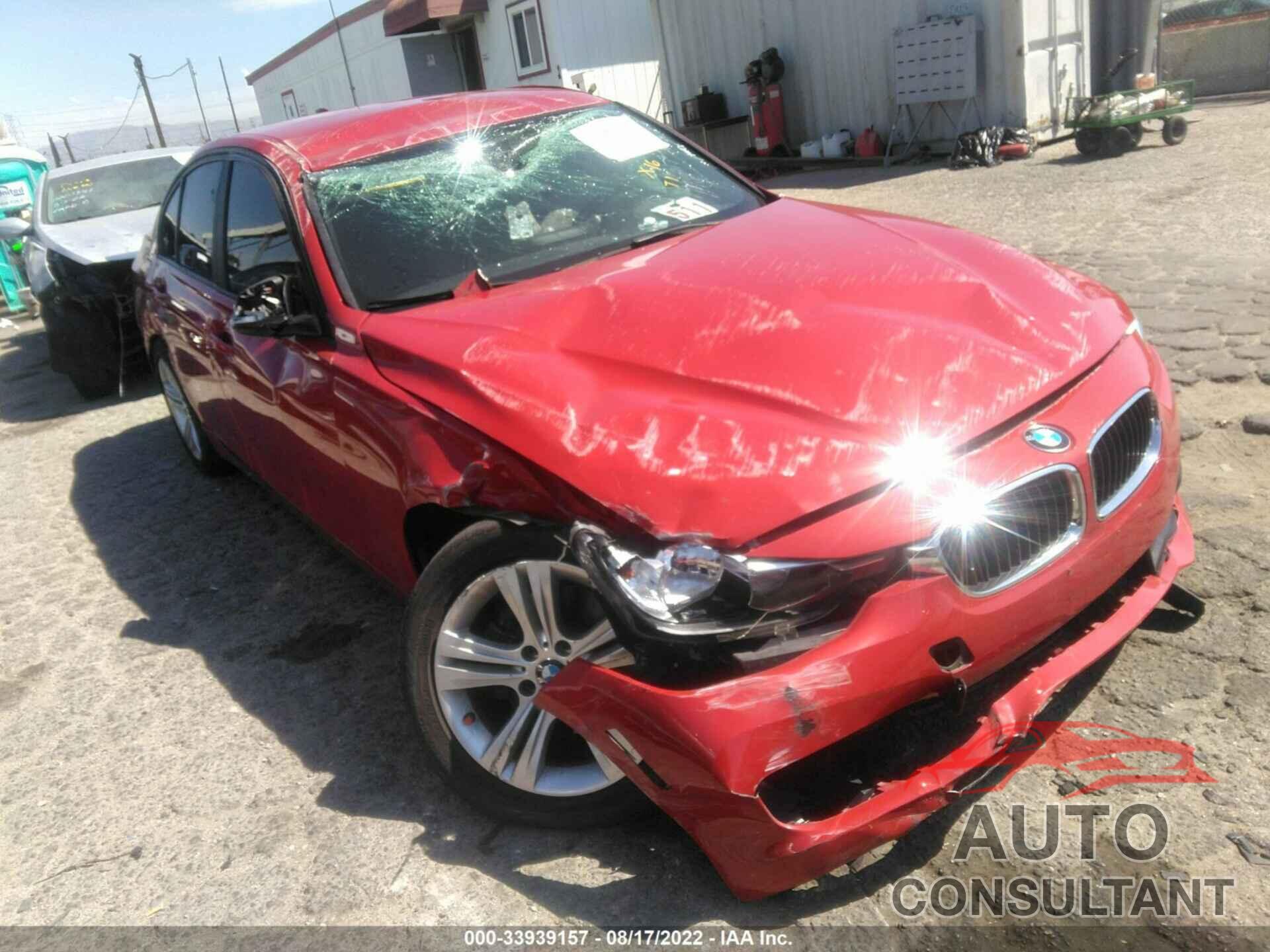 BMW 3 SERIES 2016 - WBA8A9C59GK616478