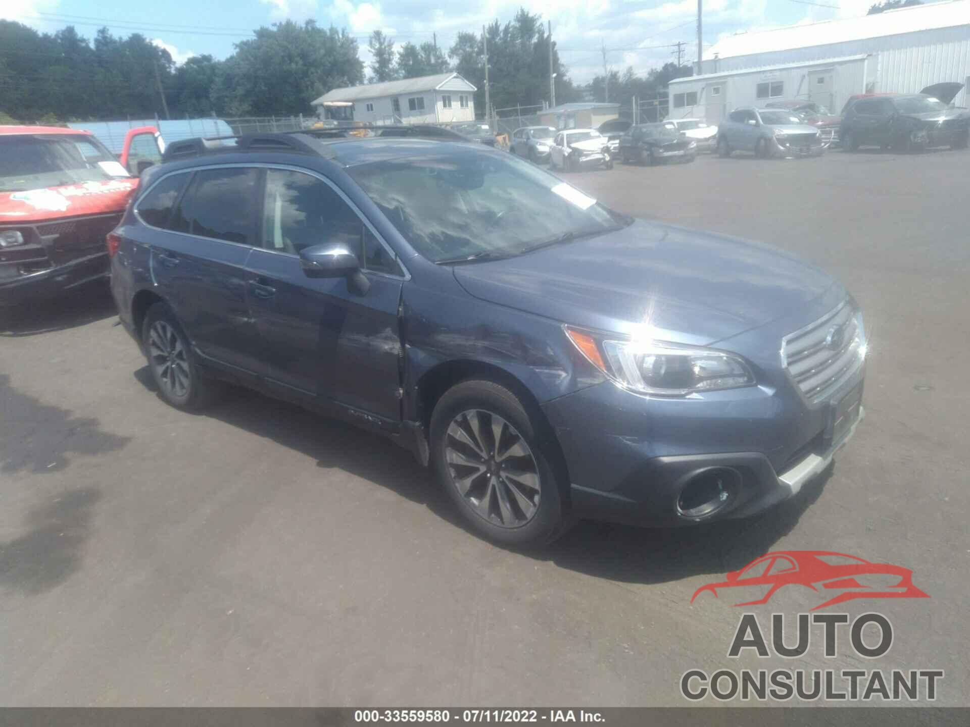 SUBARU OUTBACK 2017 - 4S4BSENC6H3322425