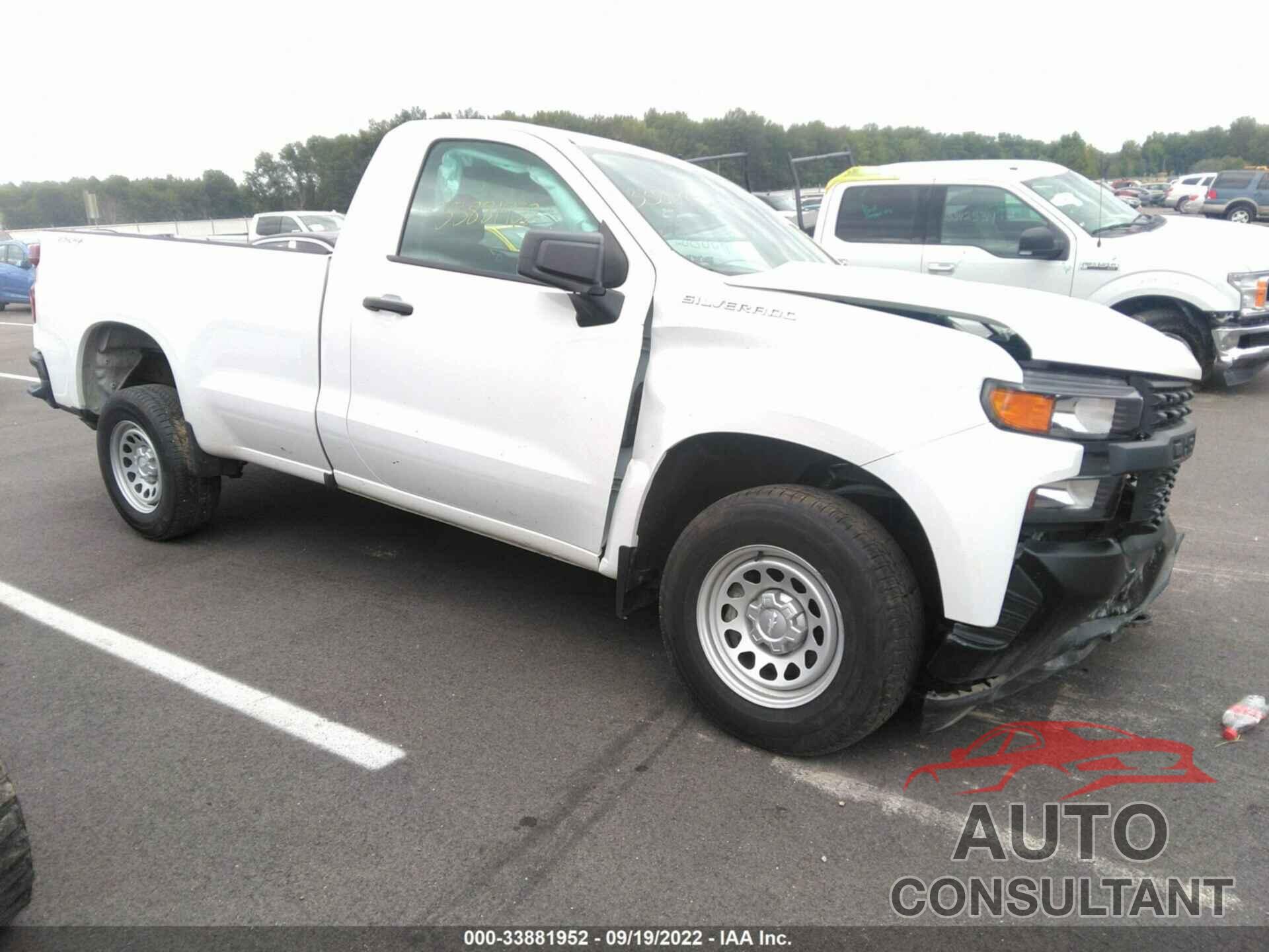 CHEVROLET SILVERADO 1500 2019 - 3GCNYAEH9KG166857