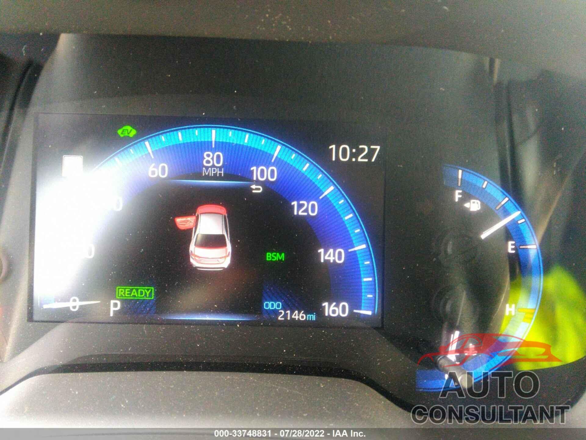 TOYOTA COROLLA 2022 - JTDEAMDE7NJ054817