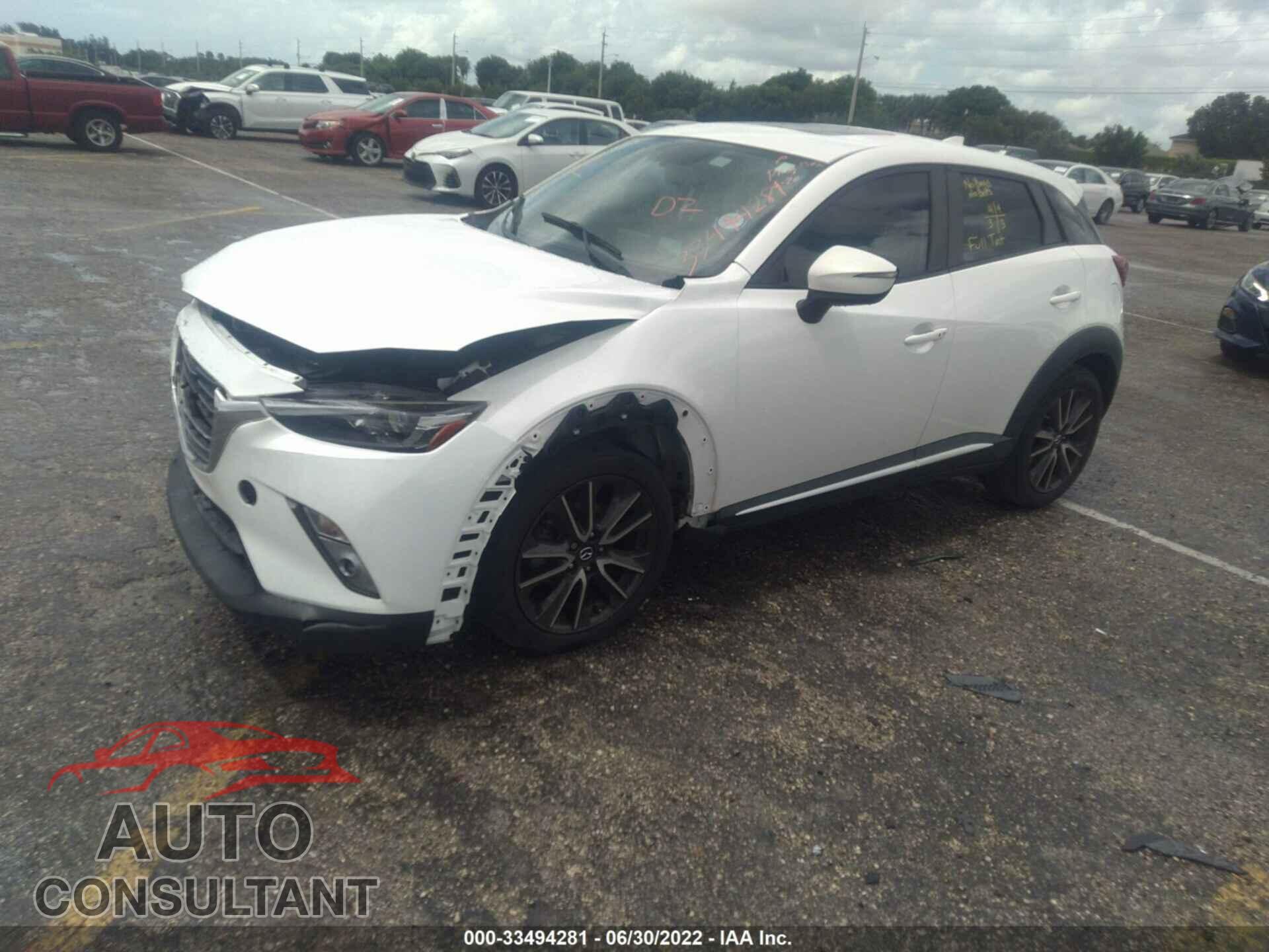 MAZDA CX-3 2016 - JM1DKBD77G0108267
