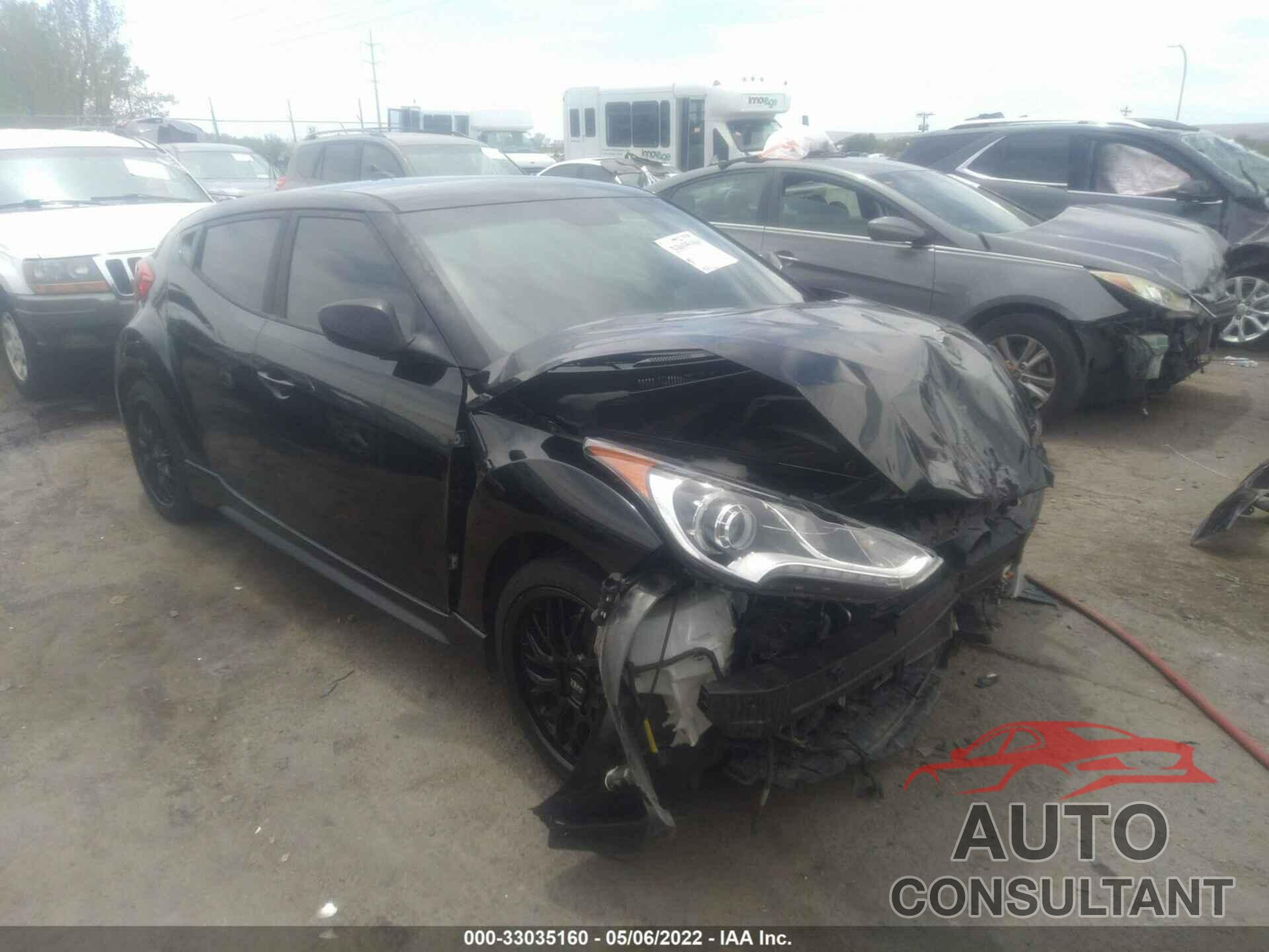 HYUNDAI VELOSTER 2016 - KMHTC6AE1GU303319