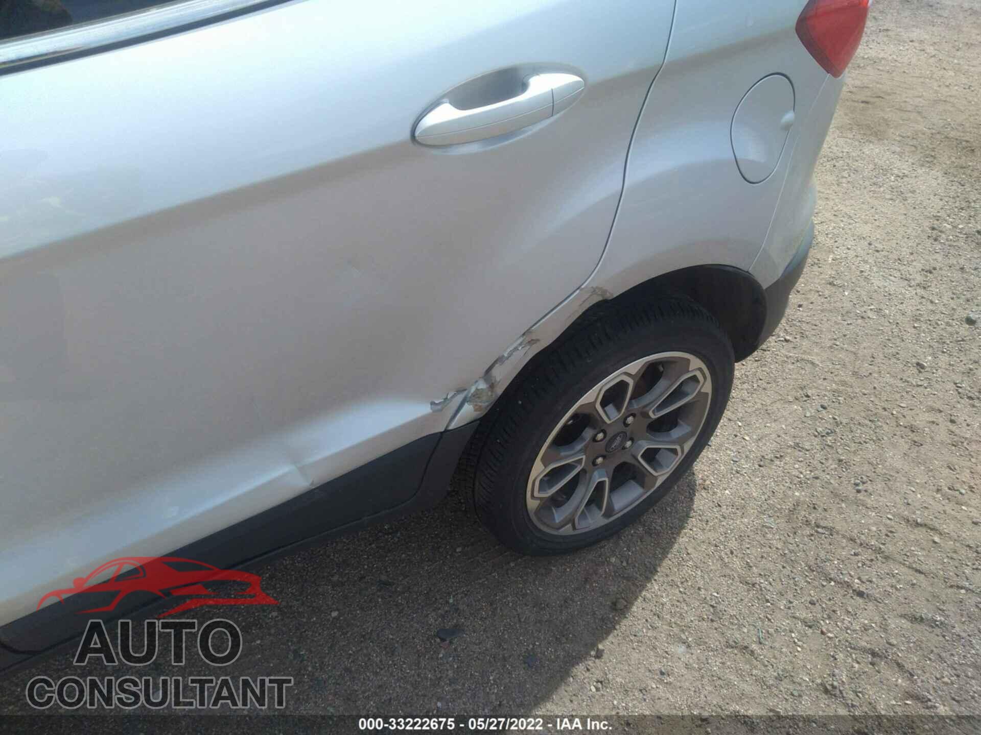FORD ECOSPORT 2020 - MAJ6S3KL6LC359052
