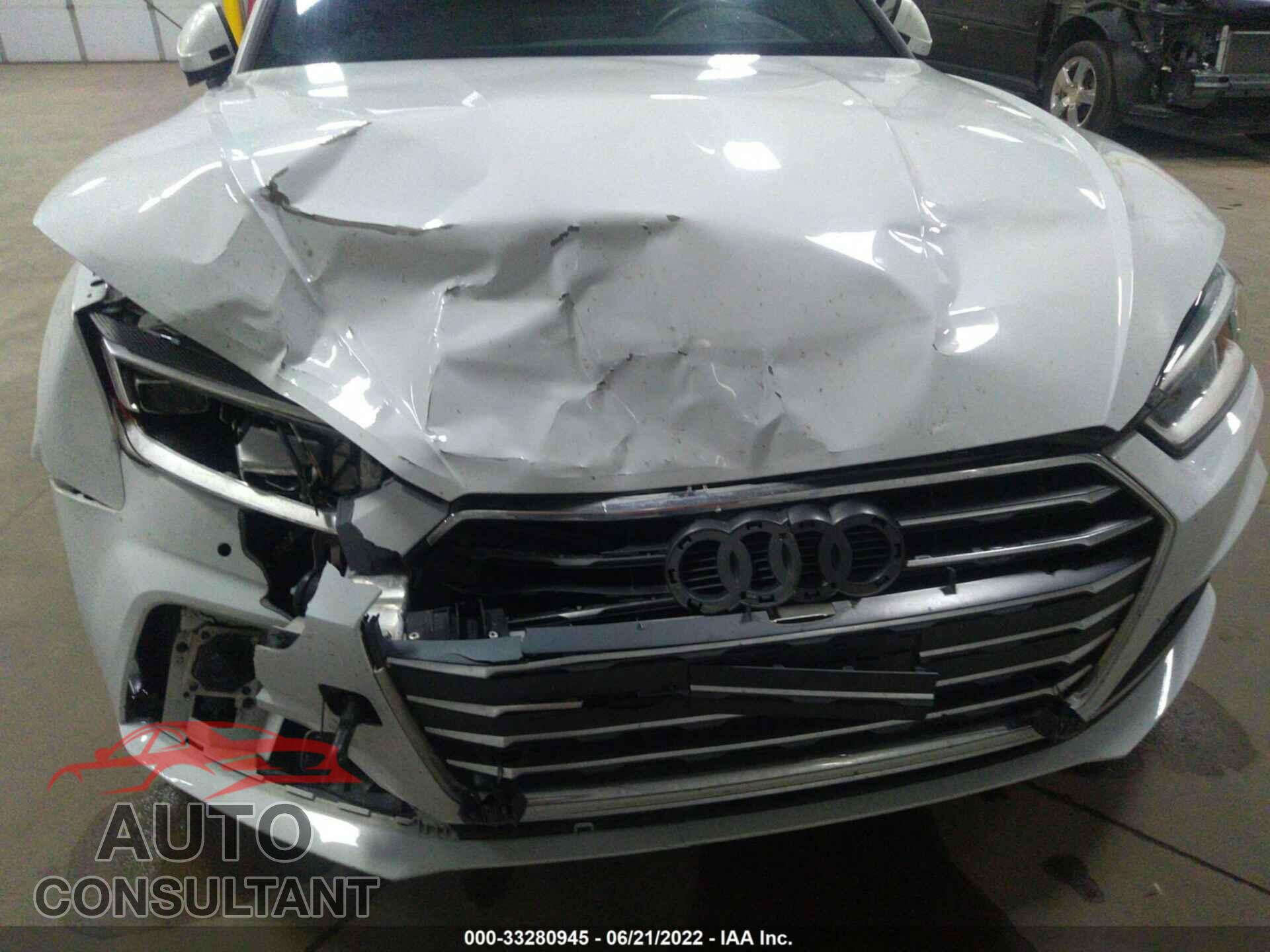 AUDI A5 SPORTBACK 2018 - WAUFNCF52JA018699