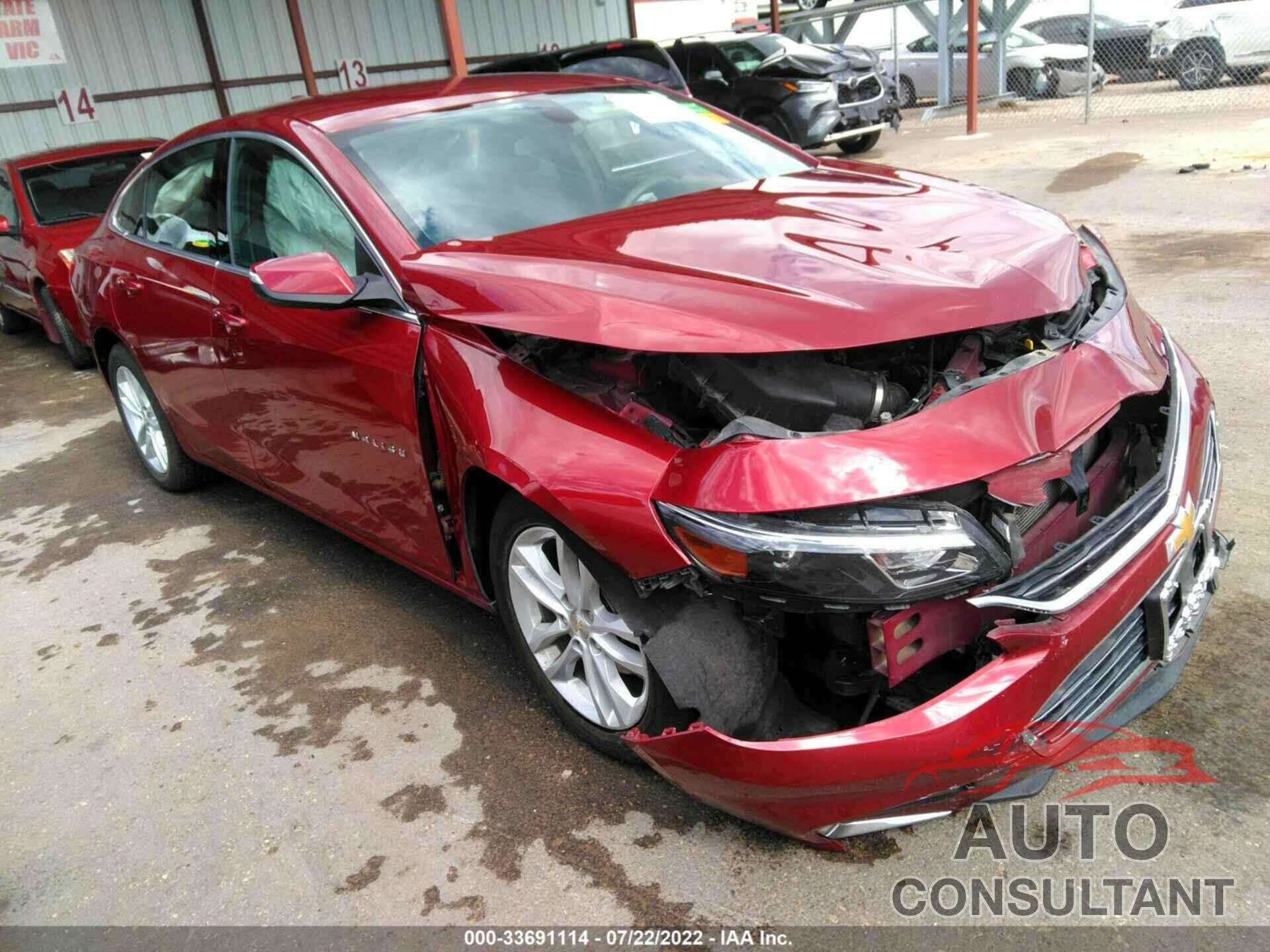CHEVROLET MALIBU 2018 - 1G1ZD5ST3JF265115