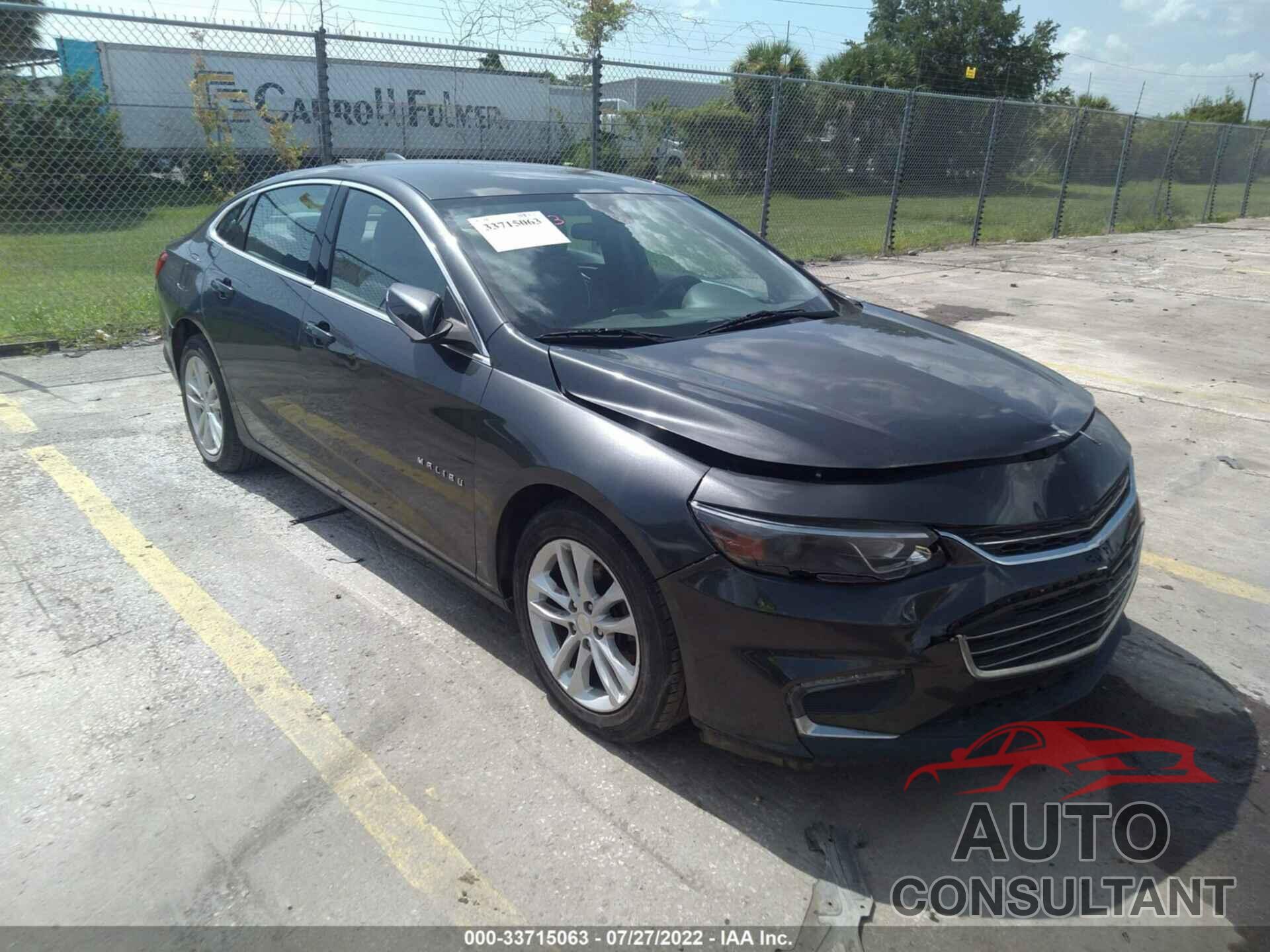 CHEVROLET MALIBU 2016 - 1G1ZE5ST0GF246964
