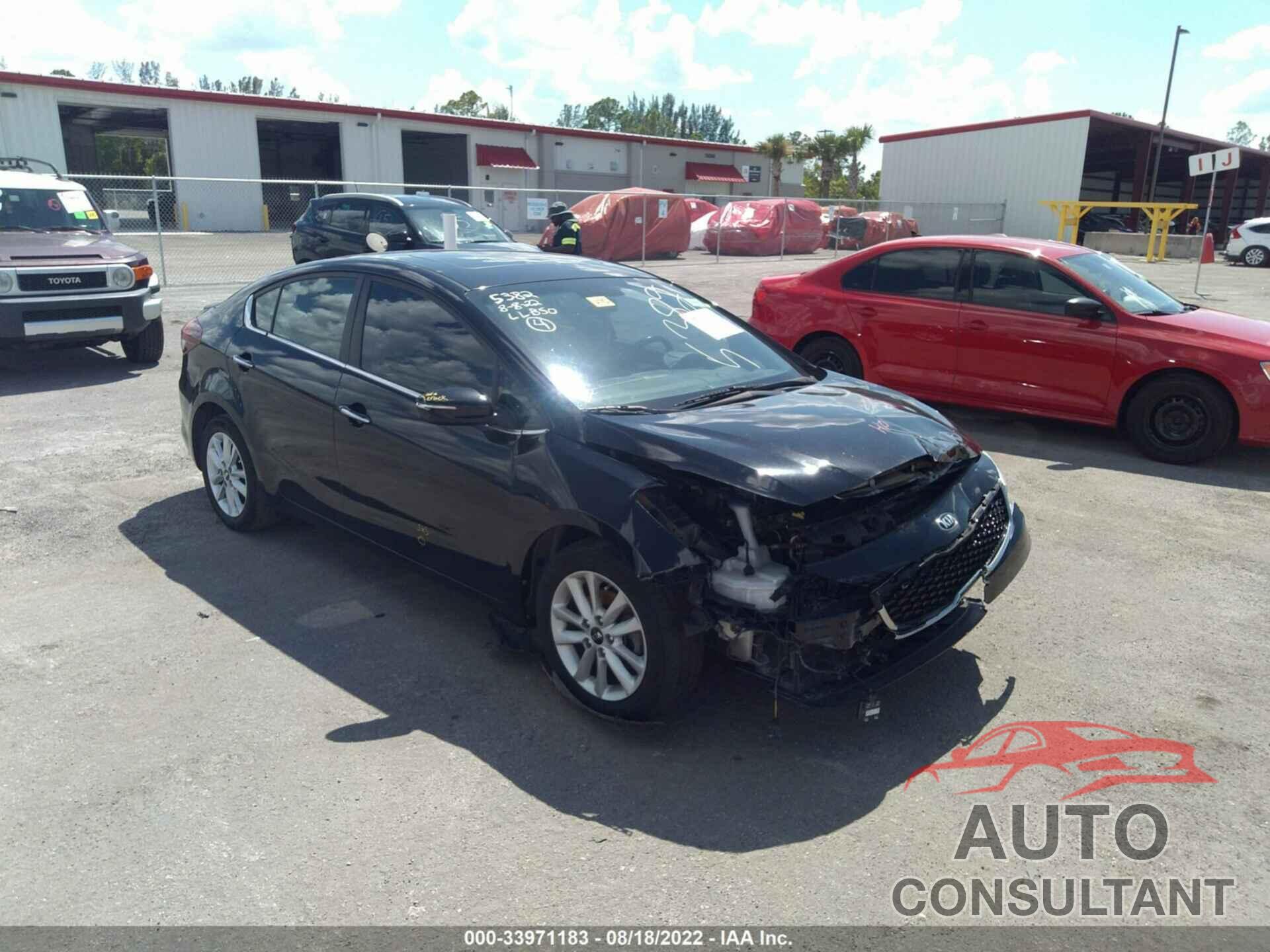 KIA FORTE 2017 - 3KPFL4A70HE045382