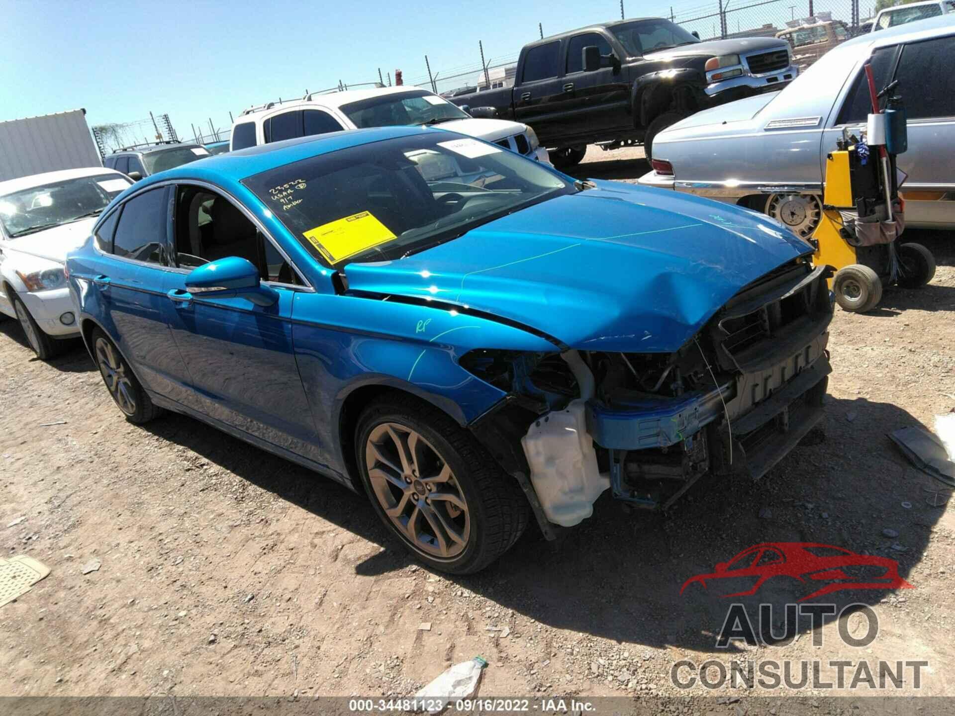 FORD FUSION 2019 - 3FA6P0CD0KR257298