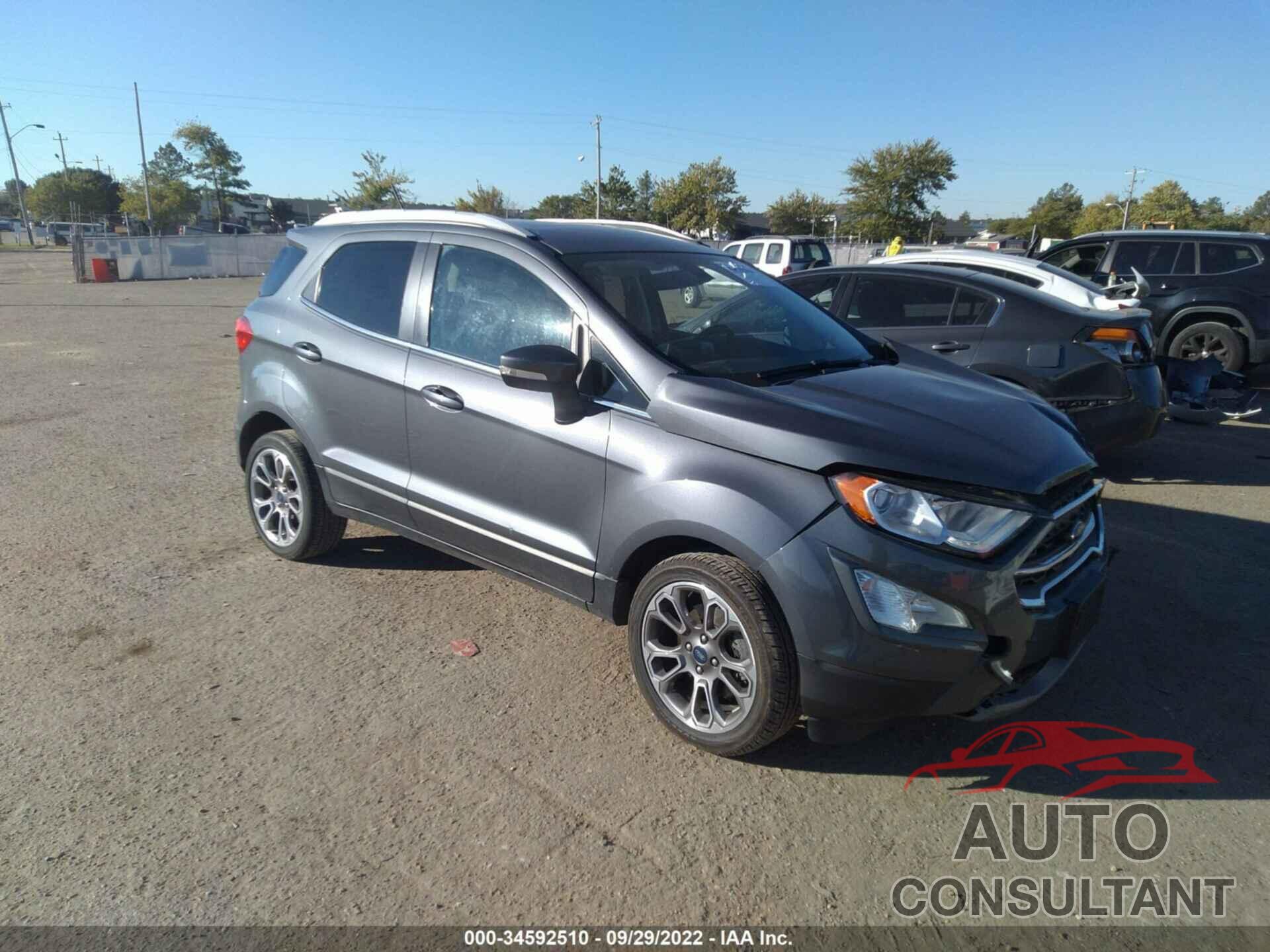 FORD ECOSPORT 2020 - MAJ3S2KE8LC337746