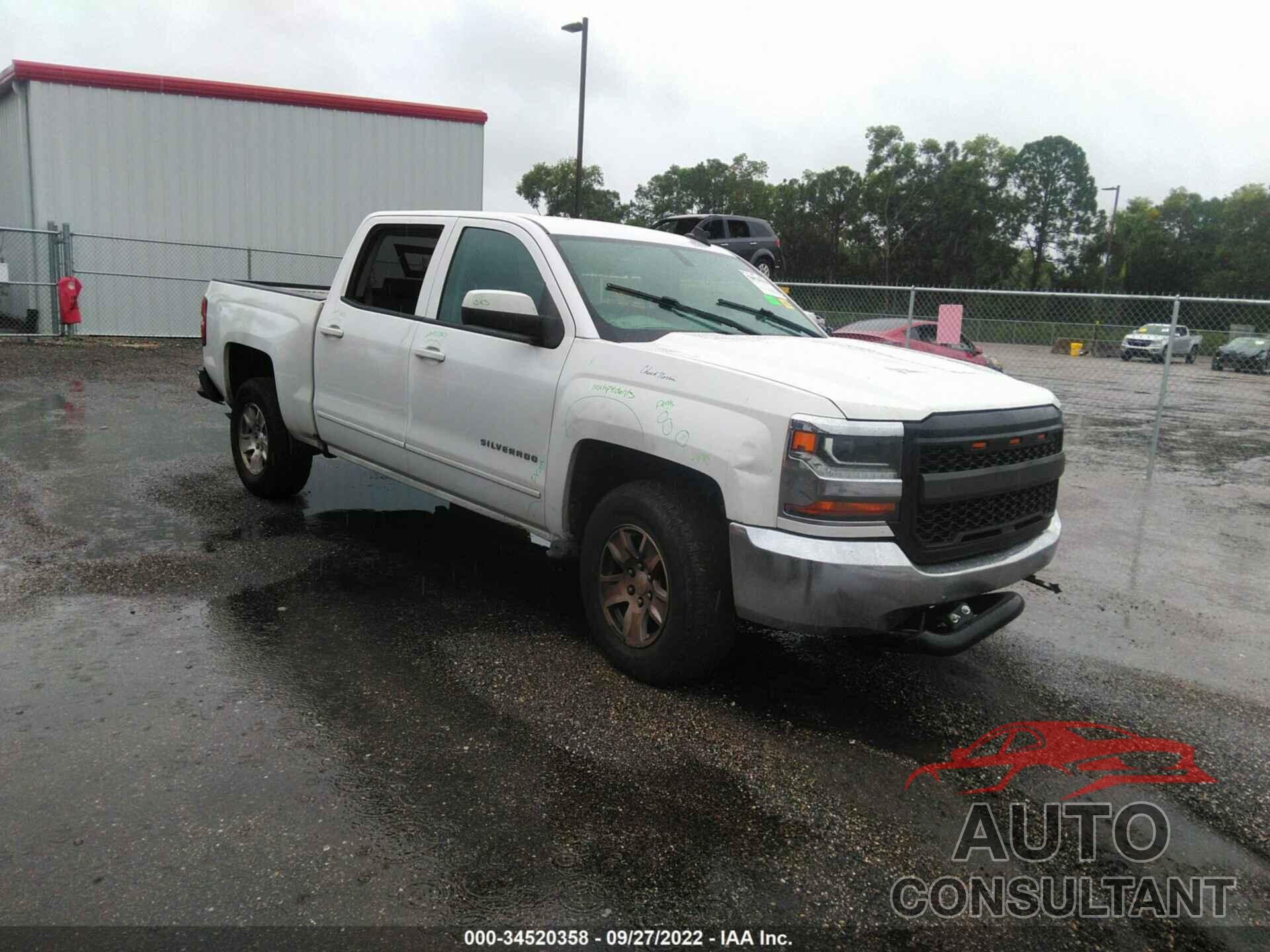 CHEVROLET SILVERADO 1500 2016 - 3GCPCREC1GG132199