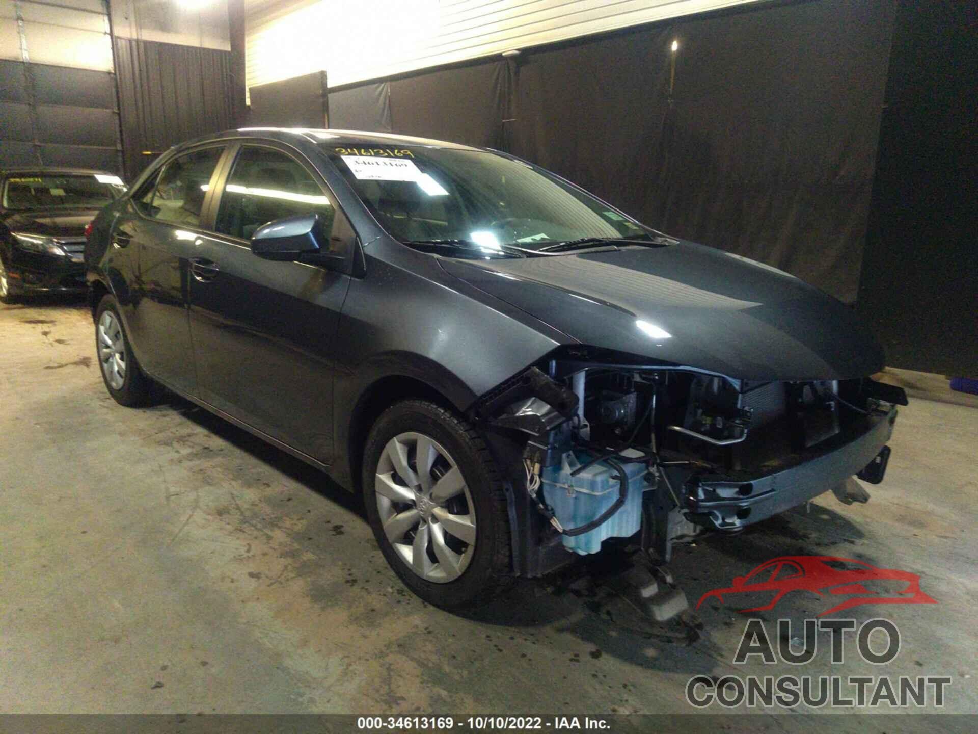 TOYOTA COROLLA 2016 - 2T1BURHE0GC669094