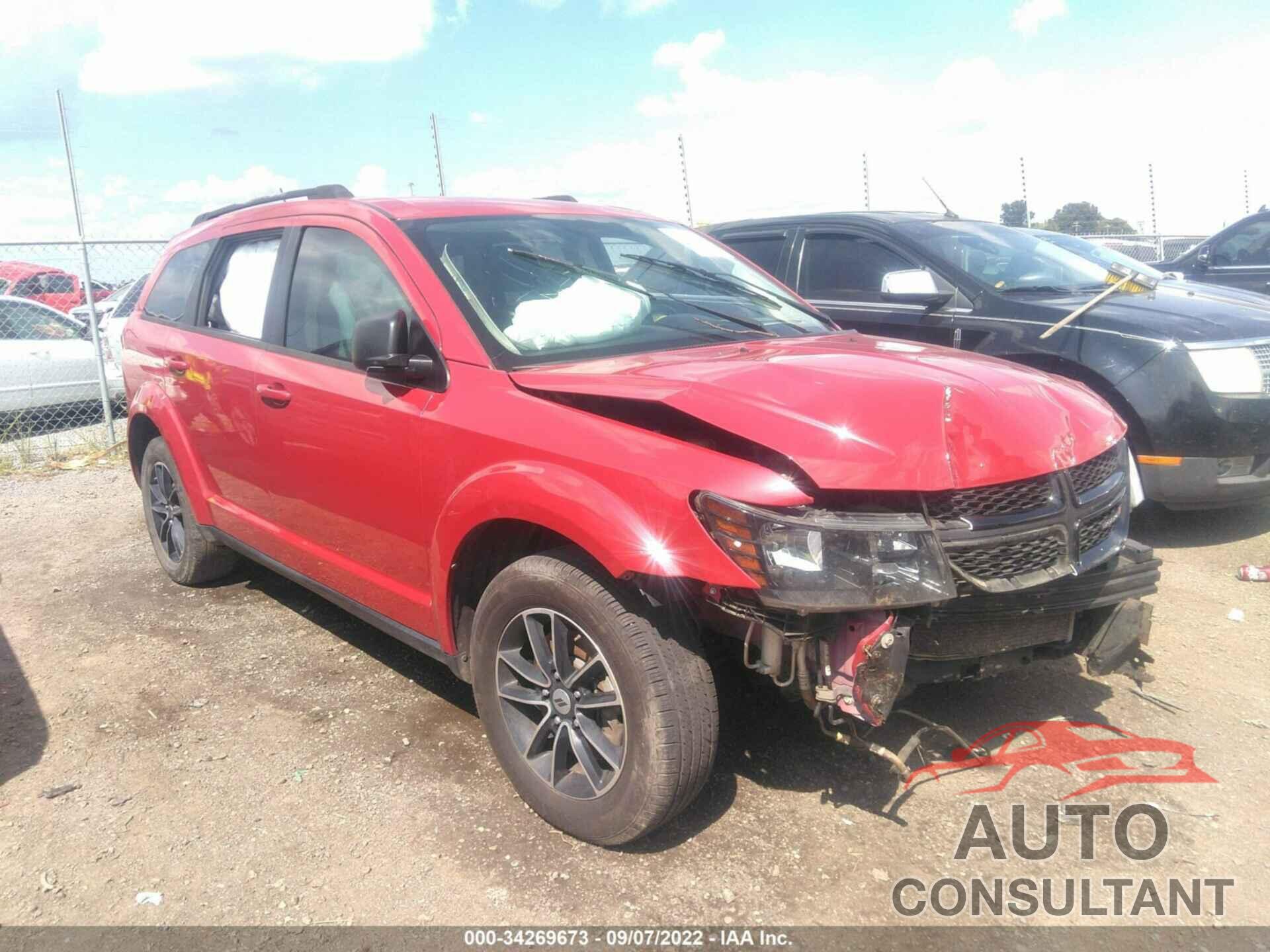 DODGE JOURNEY 2018 - 3C4PDCAB6JT275817