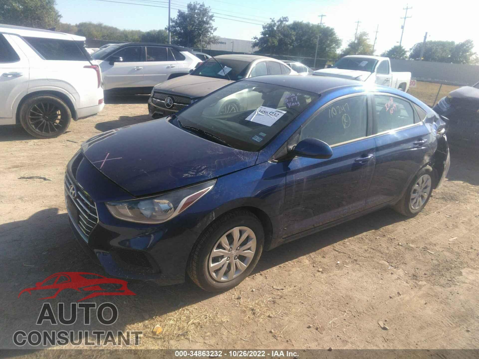 HYUNDAI ACCENT 2020 - 3KPC24A65LE110247