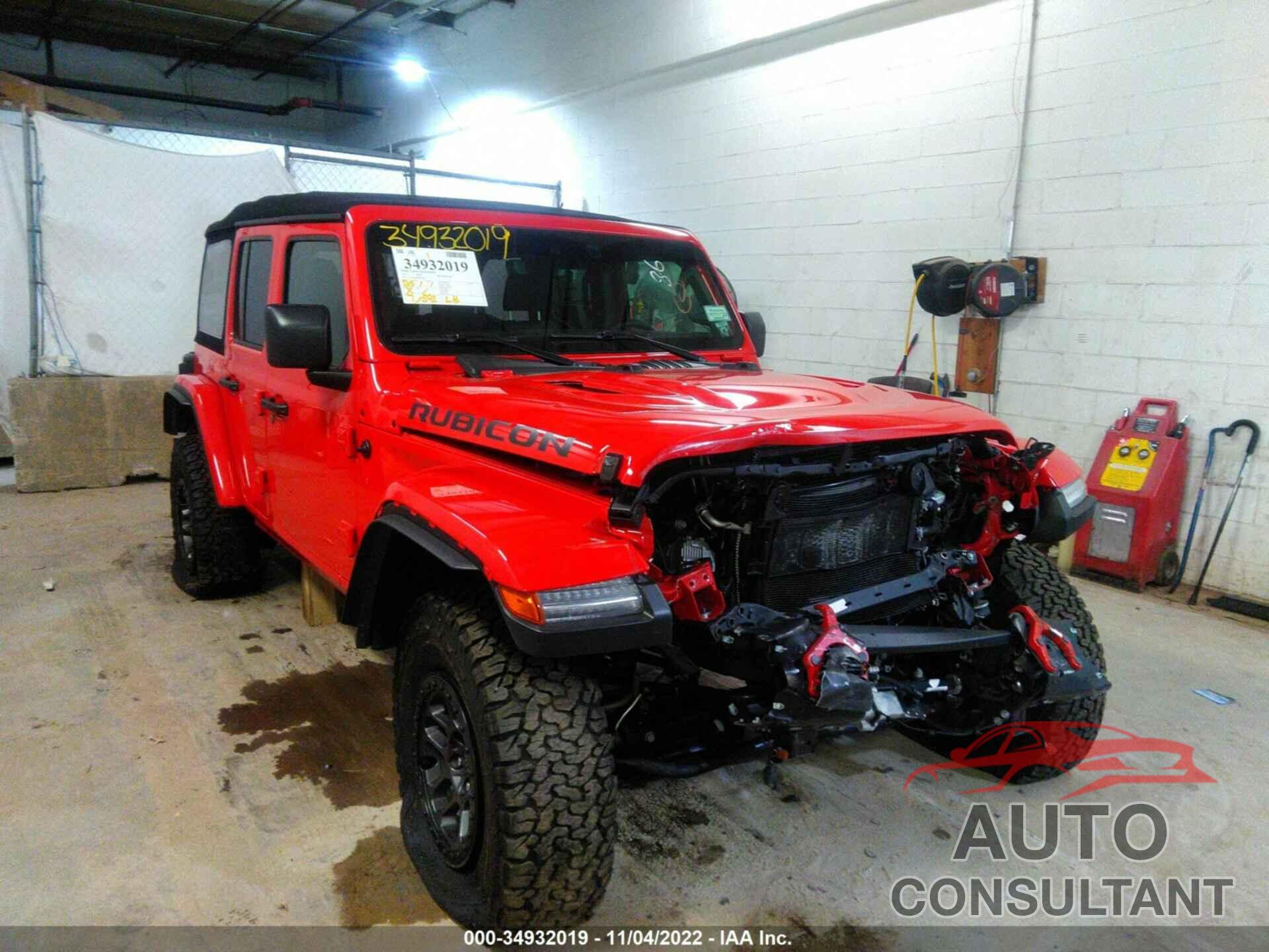 JEEP WRANGLER 2021 - 1C4JJXFG7MW824286