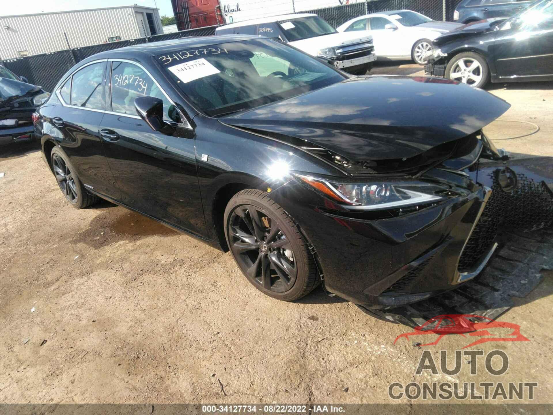 LEXUS ES 2022 - 58AGA1C1XNU023652