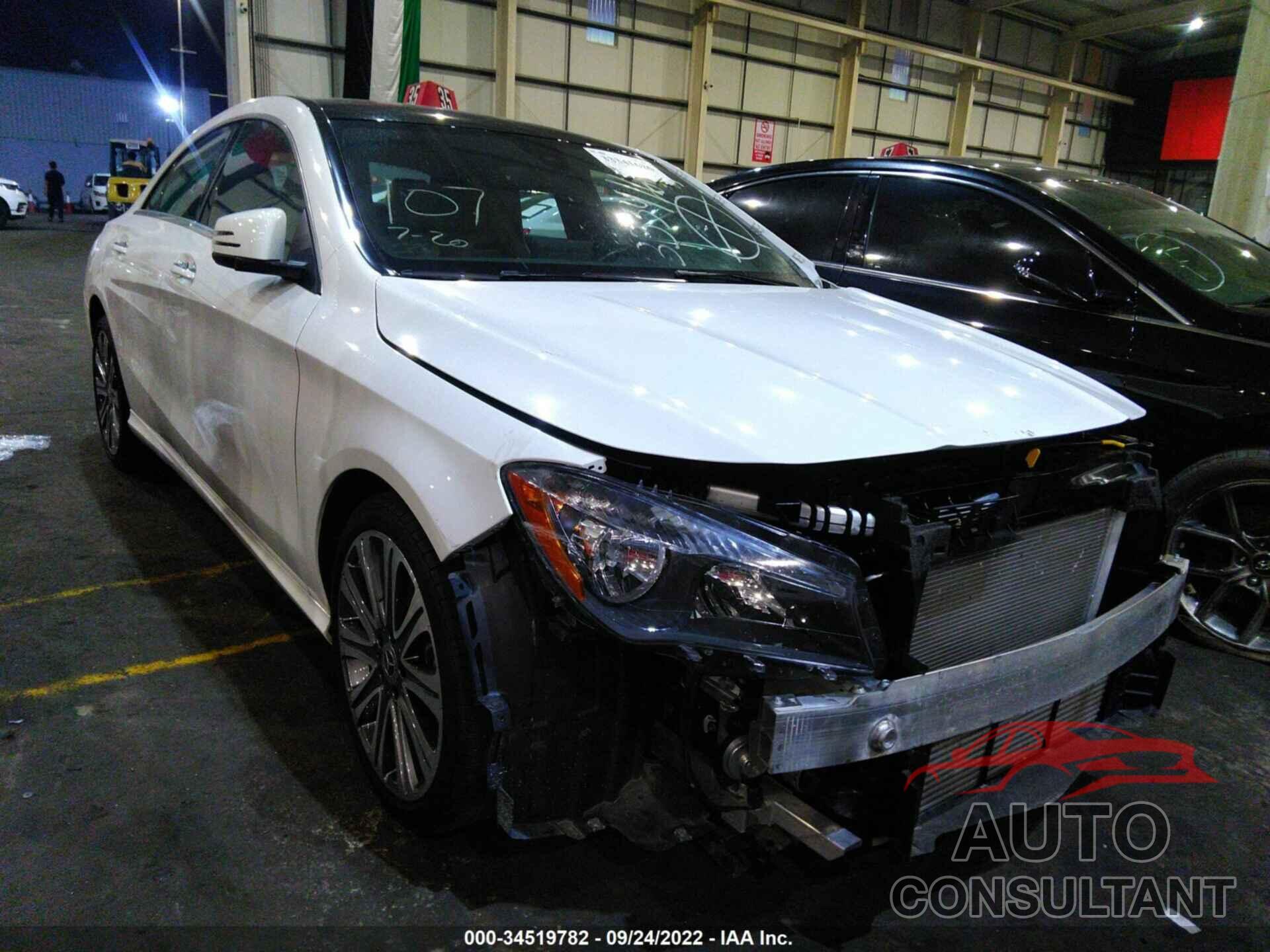MERCEDES-BENZ CLA 2019 - 00DSJ4EB6KN742762