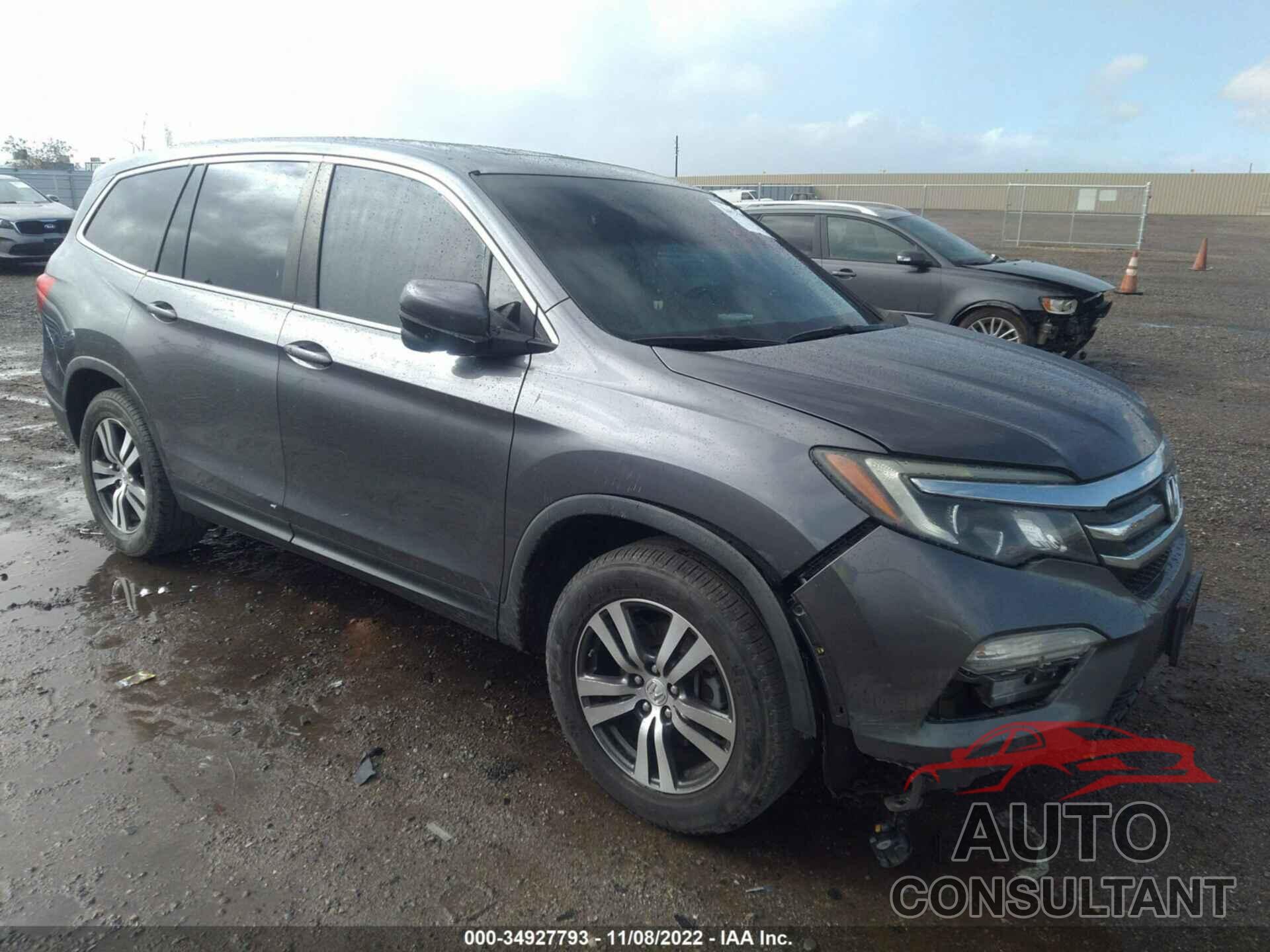 HONDA PILOT 2016 - 5FNYF5H79GB007041