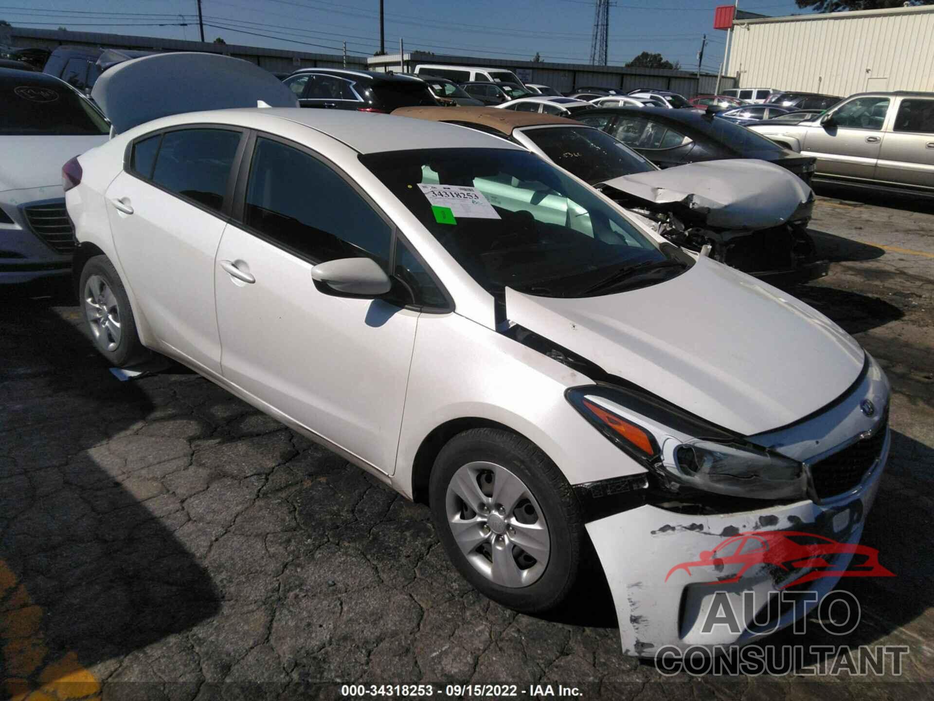 KIA FORTE 2017 - 3KPFL4A71HE016165