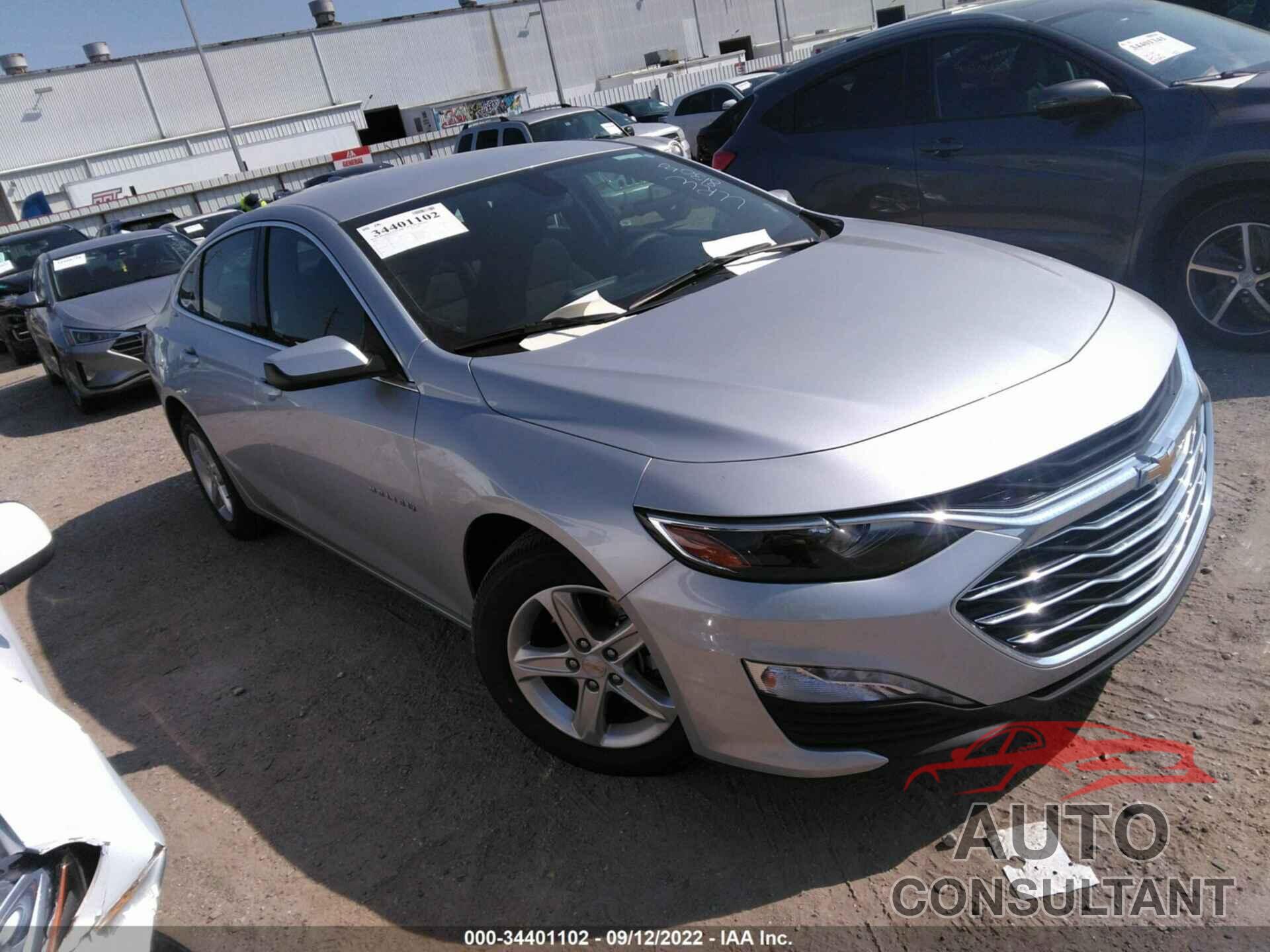 CHEVROLET MALIBU 2022 - 1G1ZD5ST9NF133577