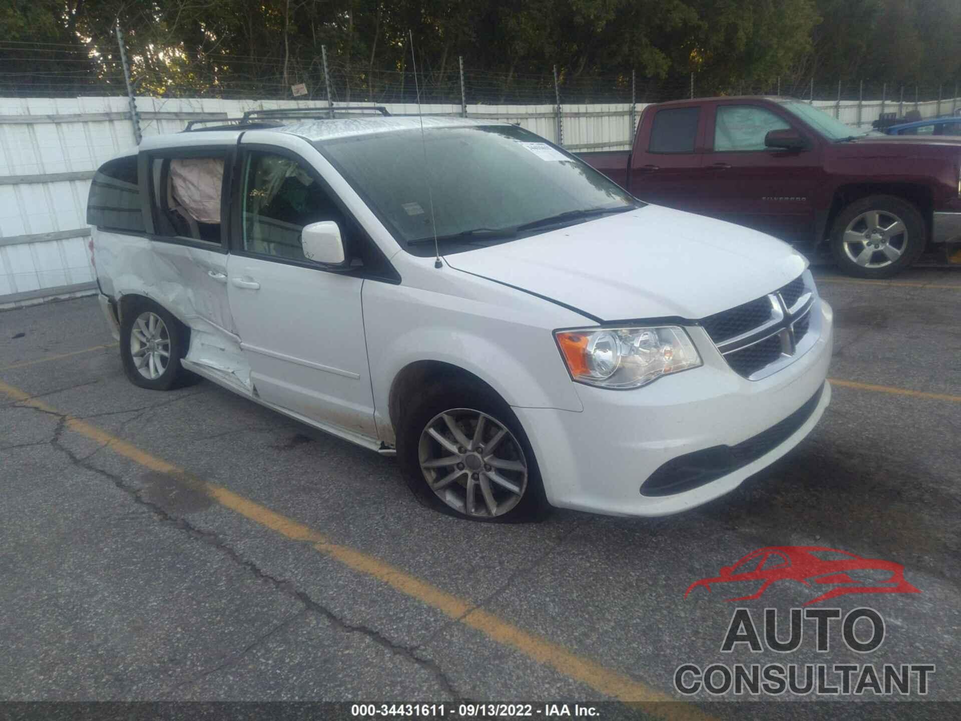 DODGE GRAND CARAVAN 2016 - 2C4RDGCG9GR384308