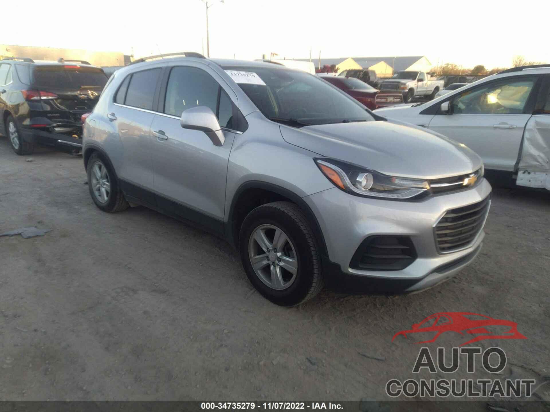 CHEVROLET TRAX 2019 - 3GNCJLSB7KL332833