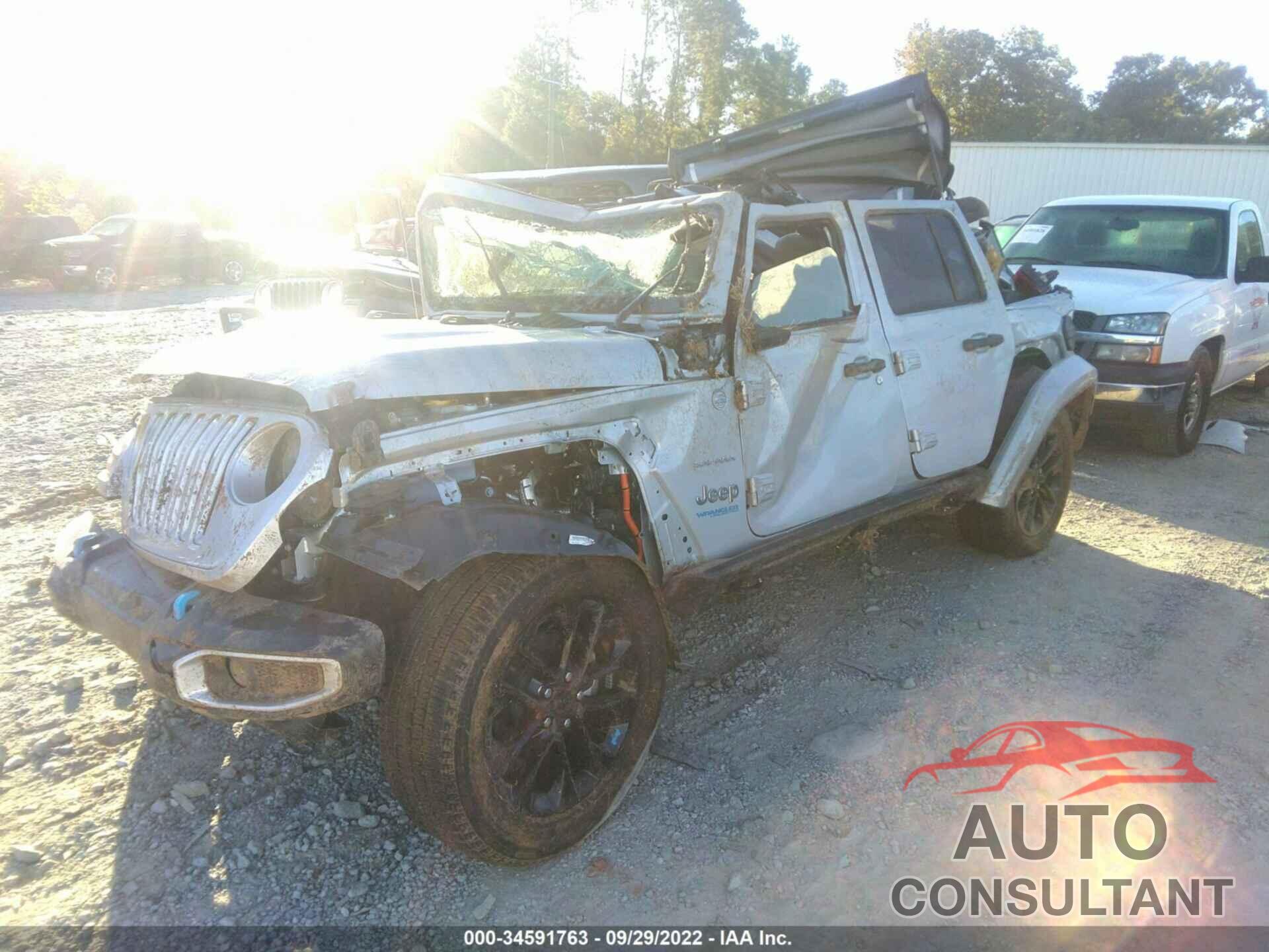 JEEP WRANGLER 4XE 2022 - 1C4JJXP67NW129040