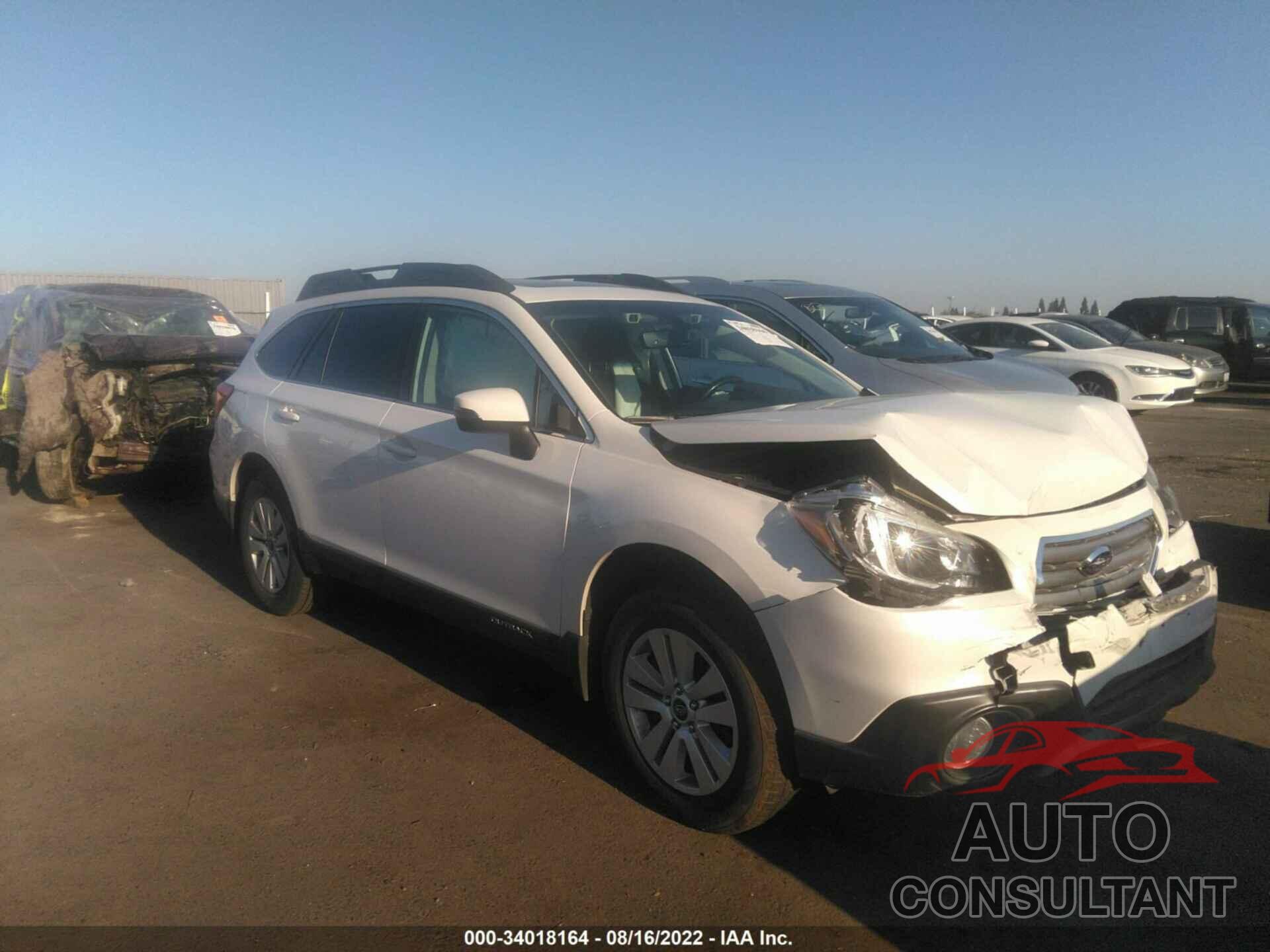 SUBARU OUTBACK 2017 - 4S4BSAHC3H3382991