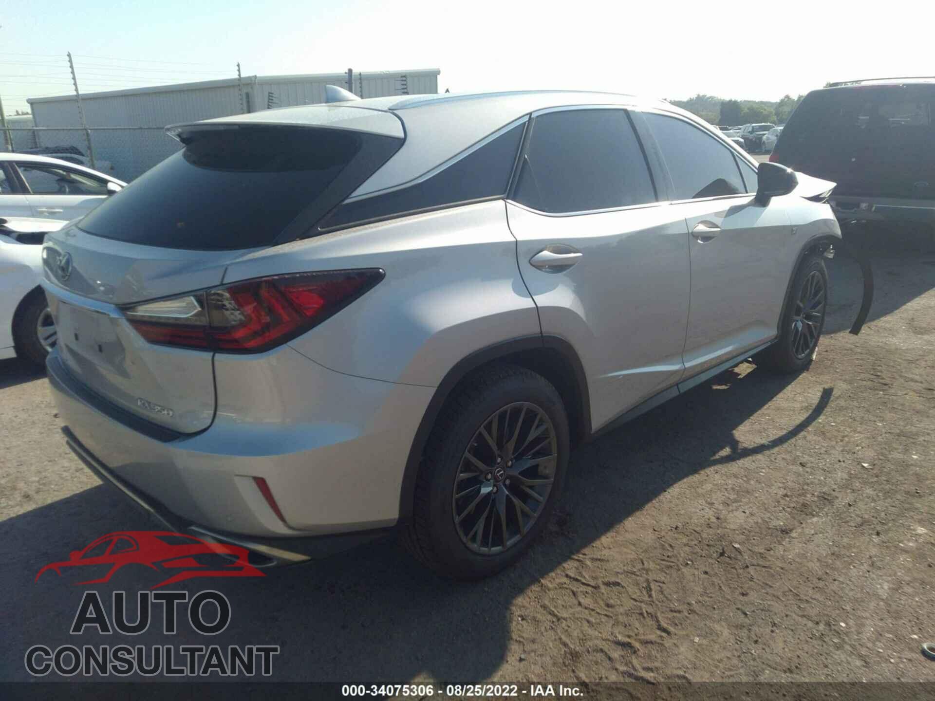 LEXUS RX 2017 - 2T2ZZMCA4HC053175