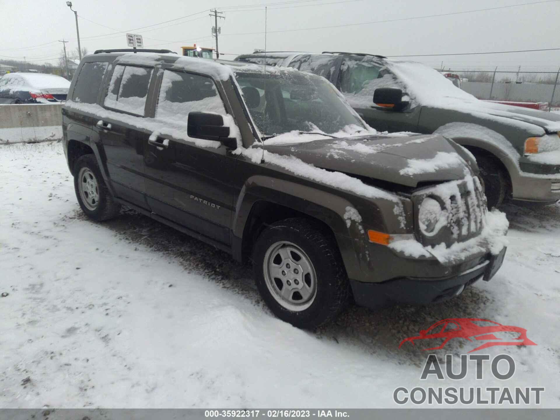 JEEP PATRIOT 2016 - 1C4NJPBB1GD590612