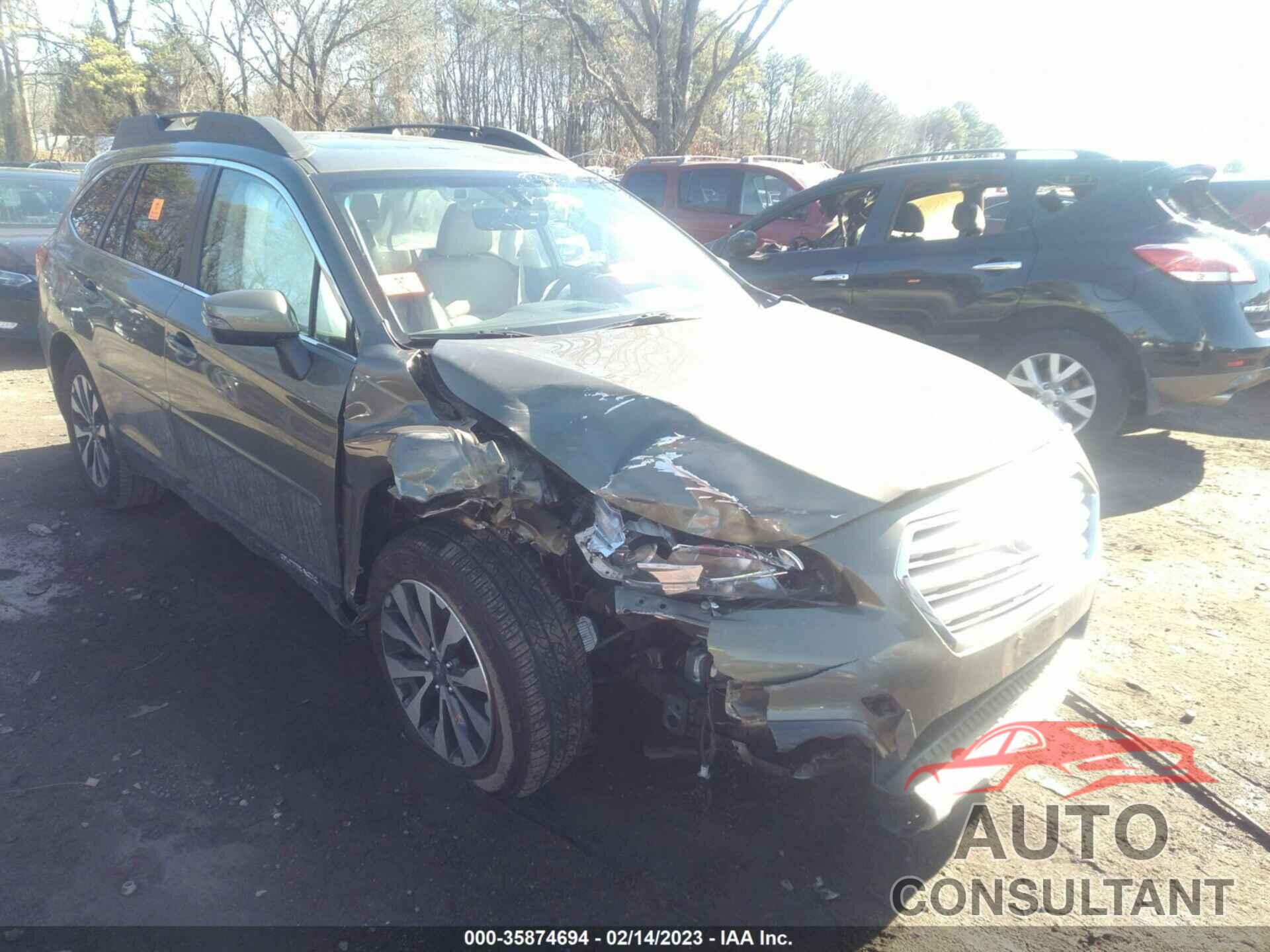 SUBARU OUTBACK 2017 - 4S4BSANCXH3428952