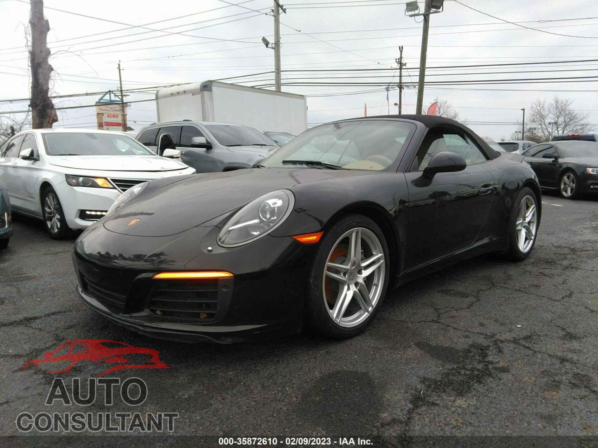 PORSCHE 911 2017 - WP0CA2A95HS141648