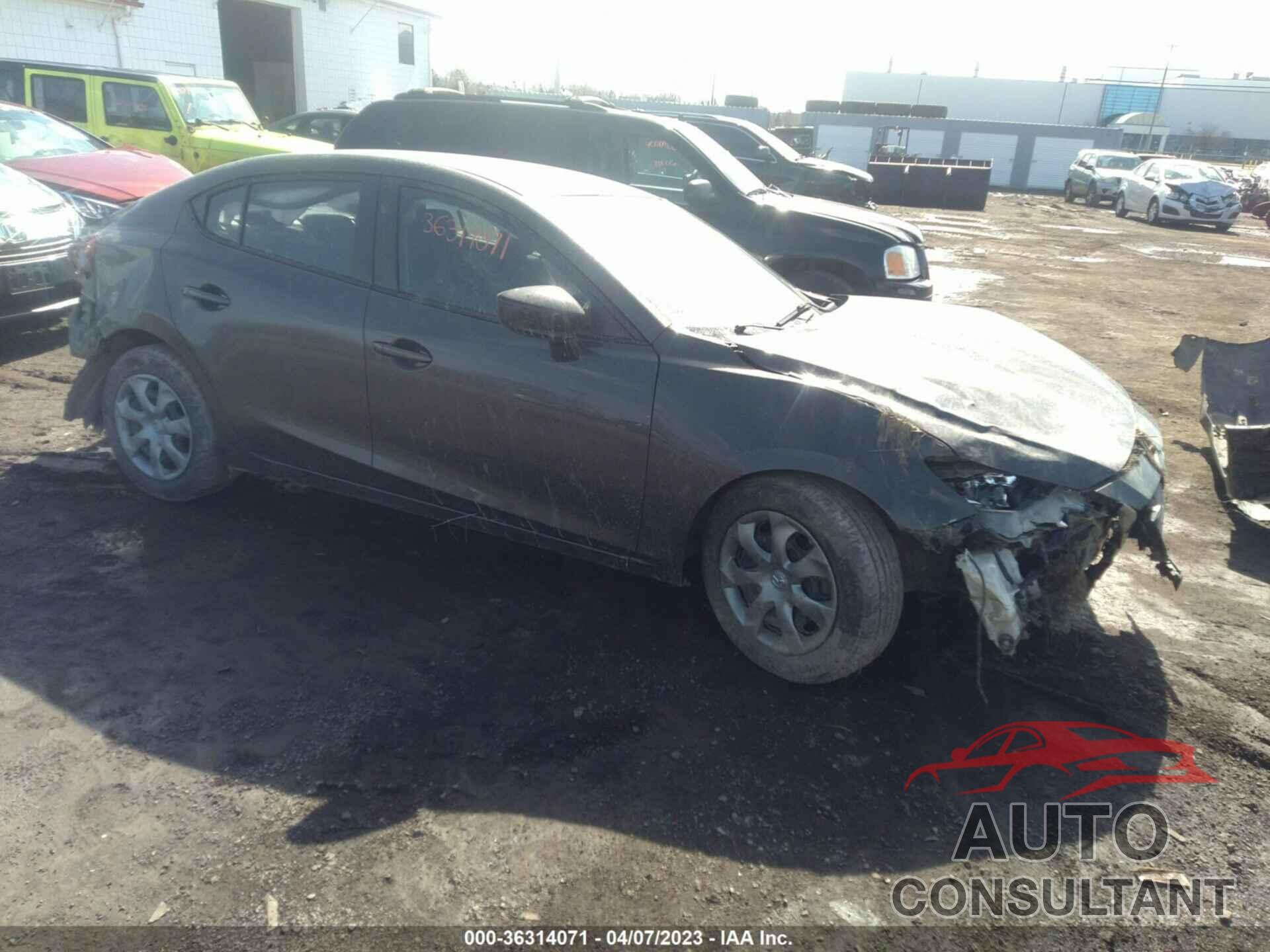 MAZDA MAZDA3 2014 - JM1BM1T75E1202720