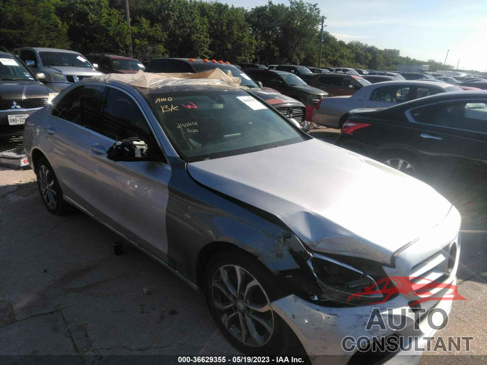 MERCEDES-BENZ C-CLASS 2015 - 55SWF4KB7FU034816