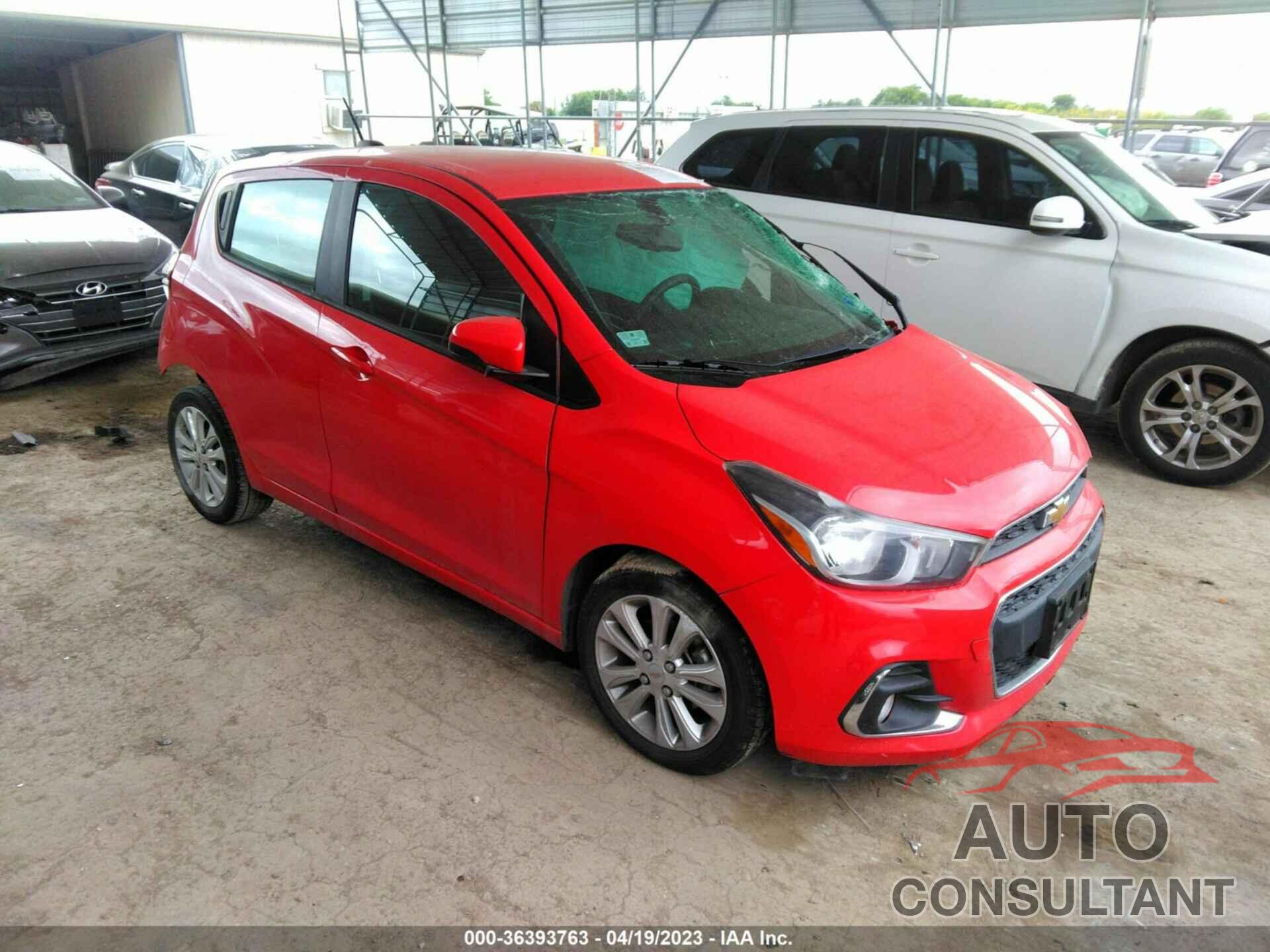 CHEVROLET SPARK 2016 - KL8CD6SA3GC604413