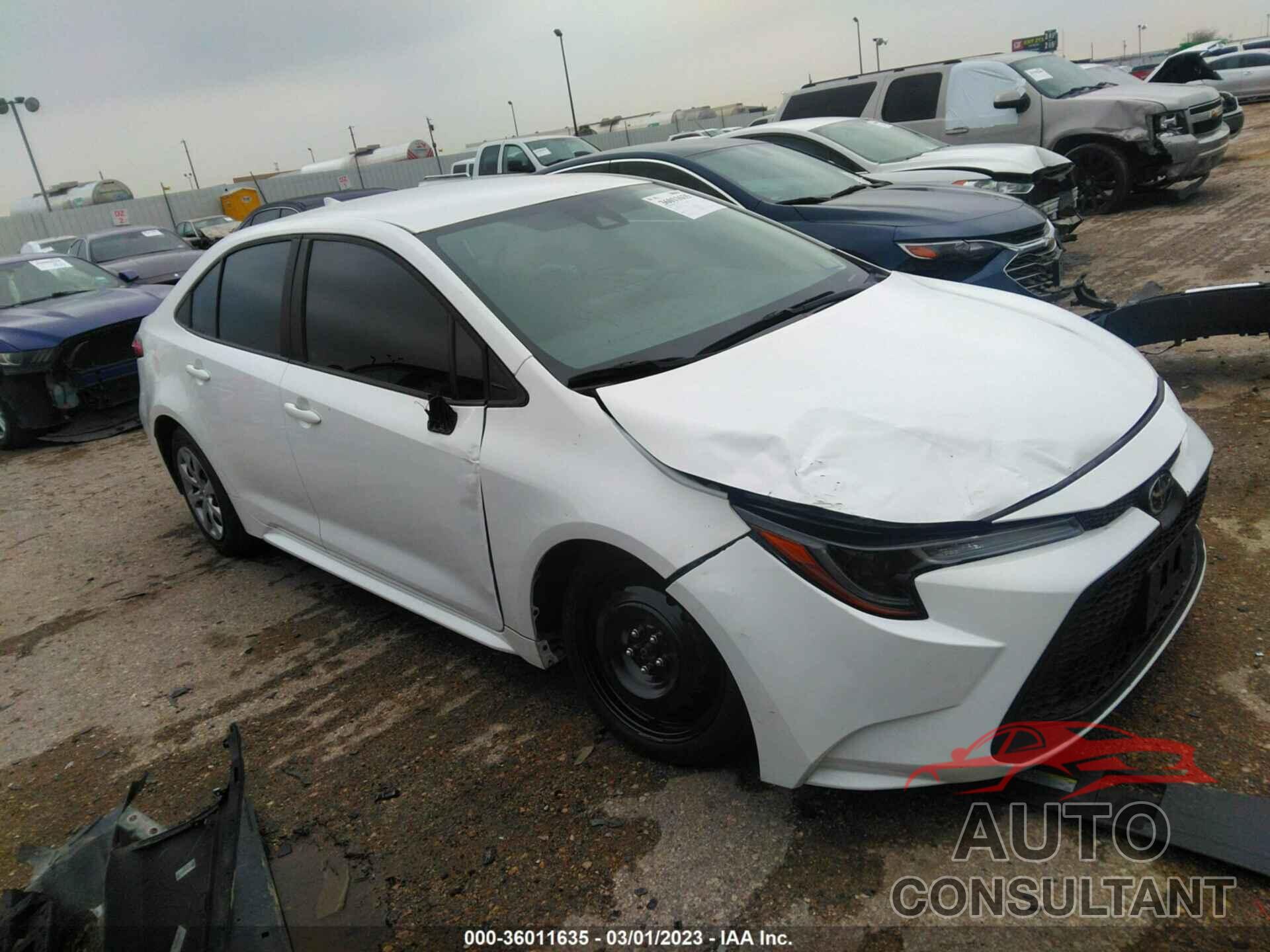 TOYOTA COROLLA 2022 - 5YFEPMAE4NP316145