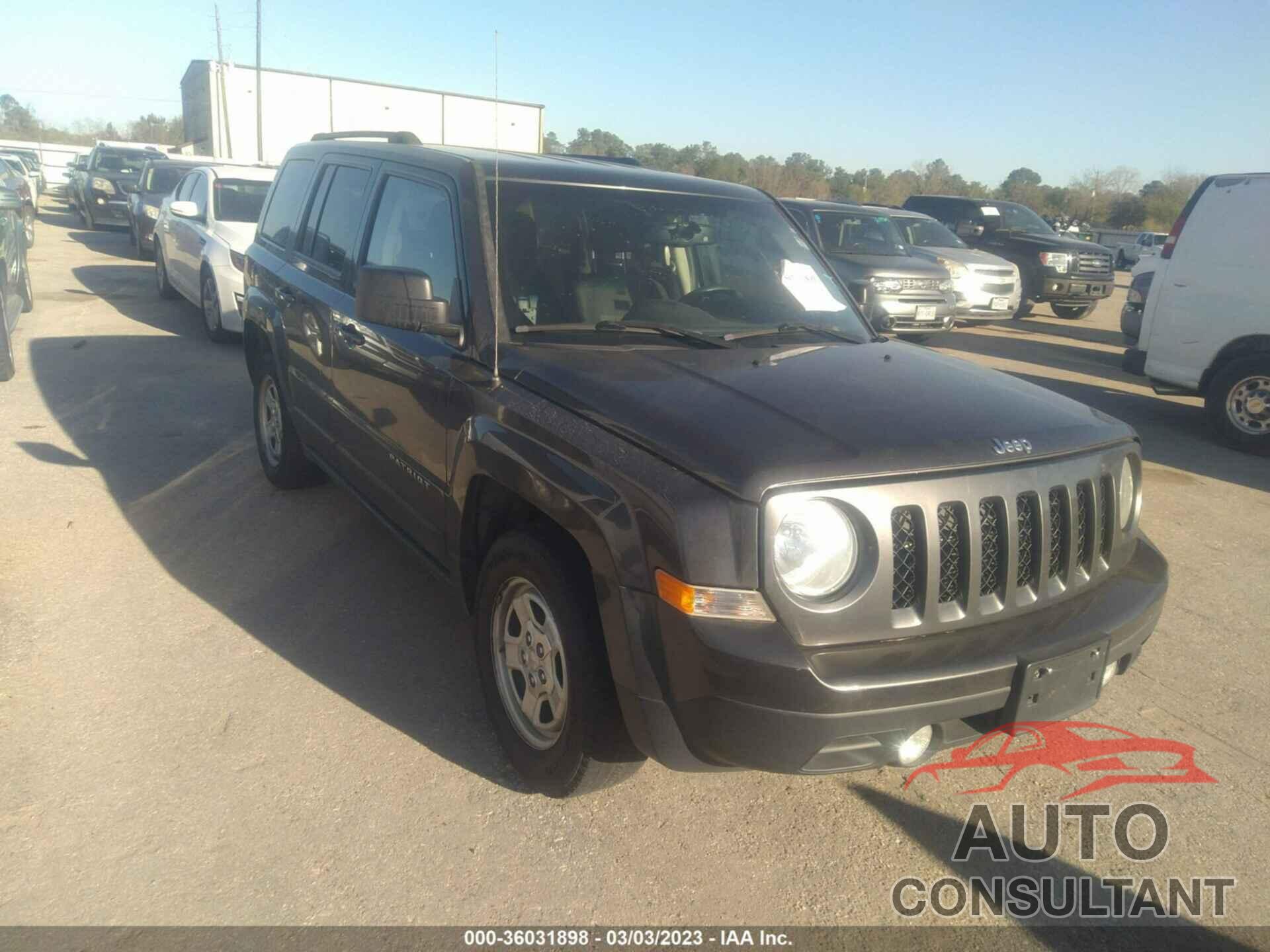 JEEP PATRIOT 2016 - 1C4NJPBA0GD811222