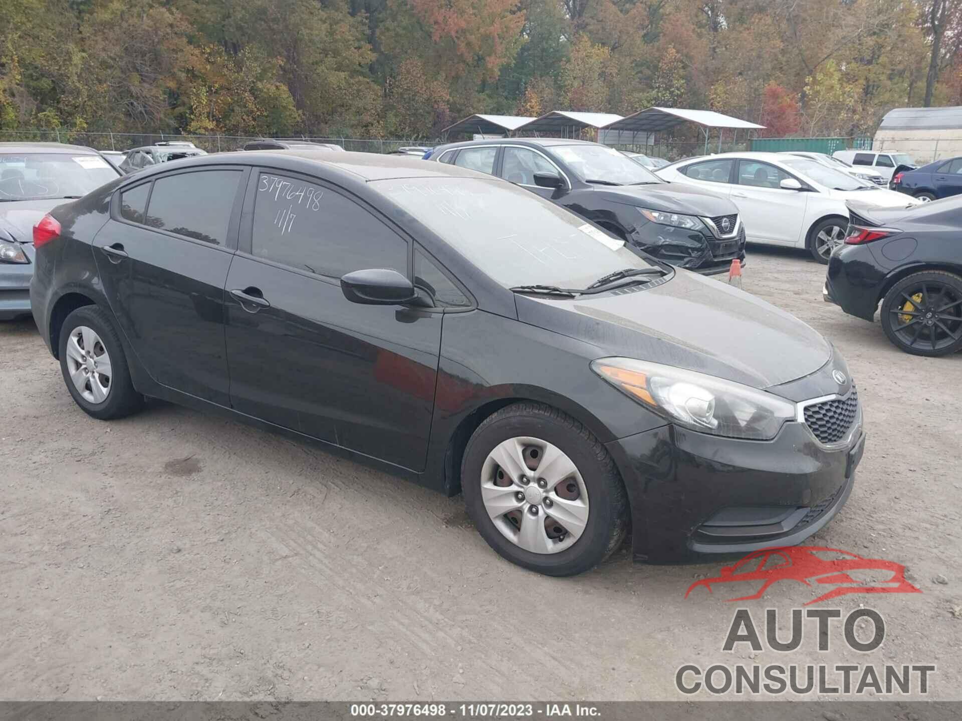 KIA FORTE 2016 - KNAFK4A65G5540419