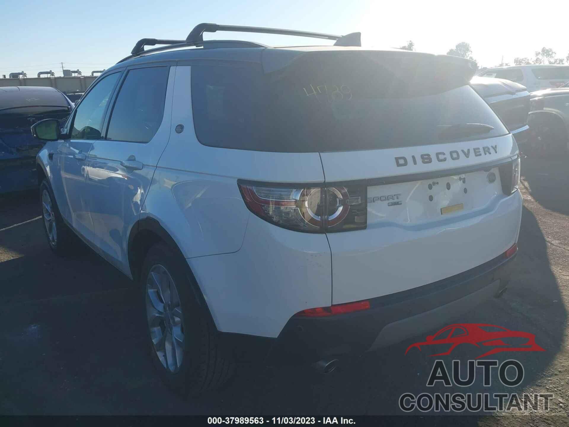 LAND ROVER DISCOVERY SPORT 2018 - SALCR2RXXJH760382