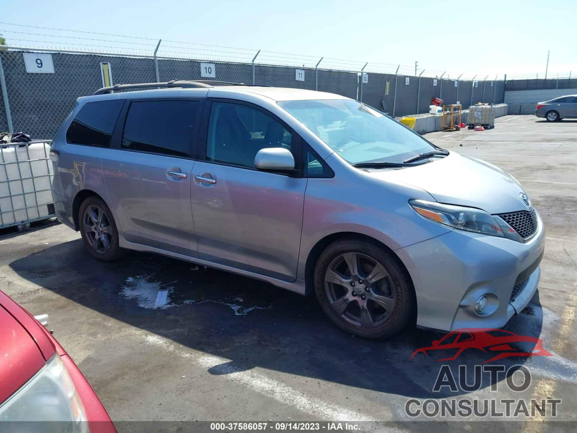 TOYOTA SIENNA 2017 - 5TDXZ3DC1HS794266