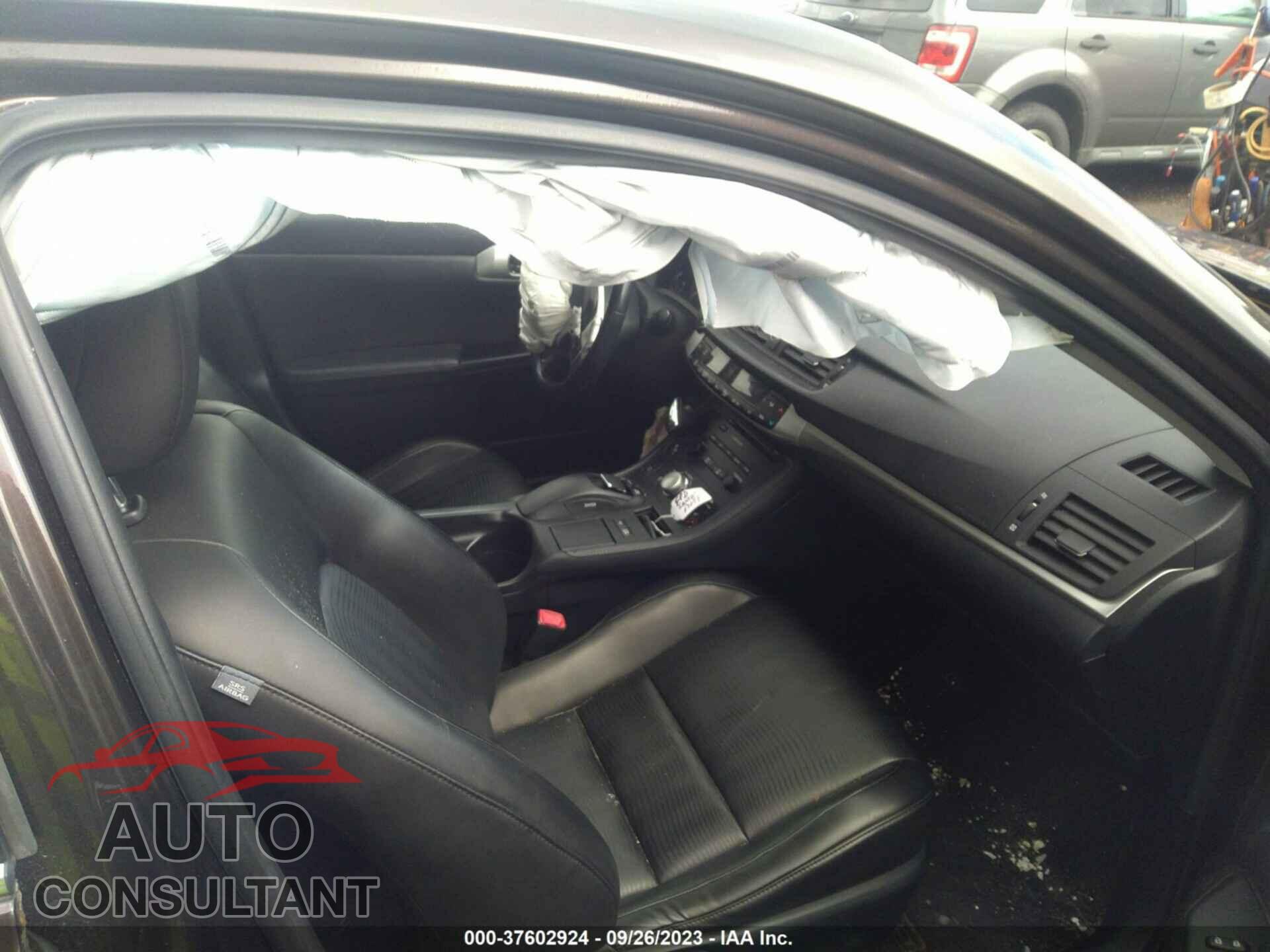 LEXUS CT 2012 - JTHKD5BH5C2059968