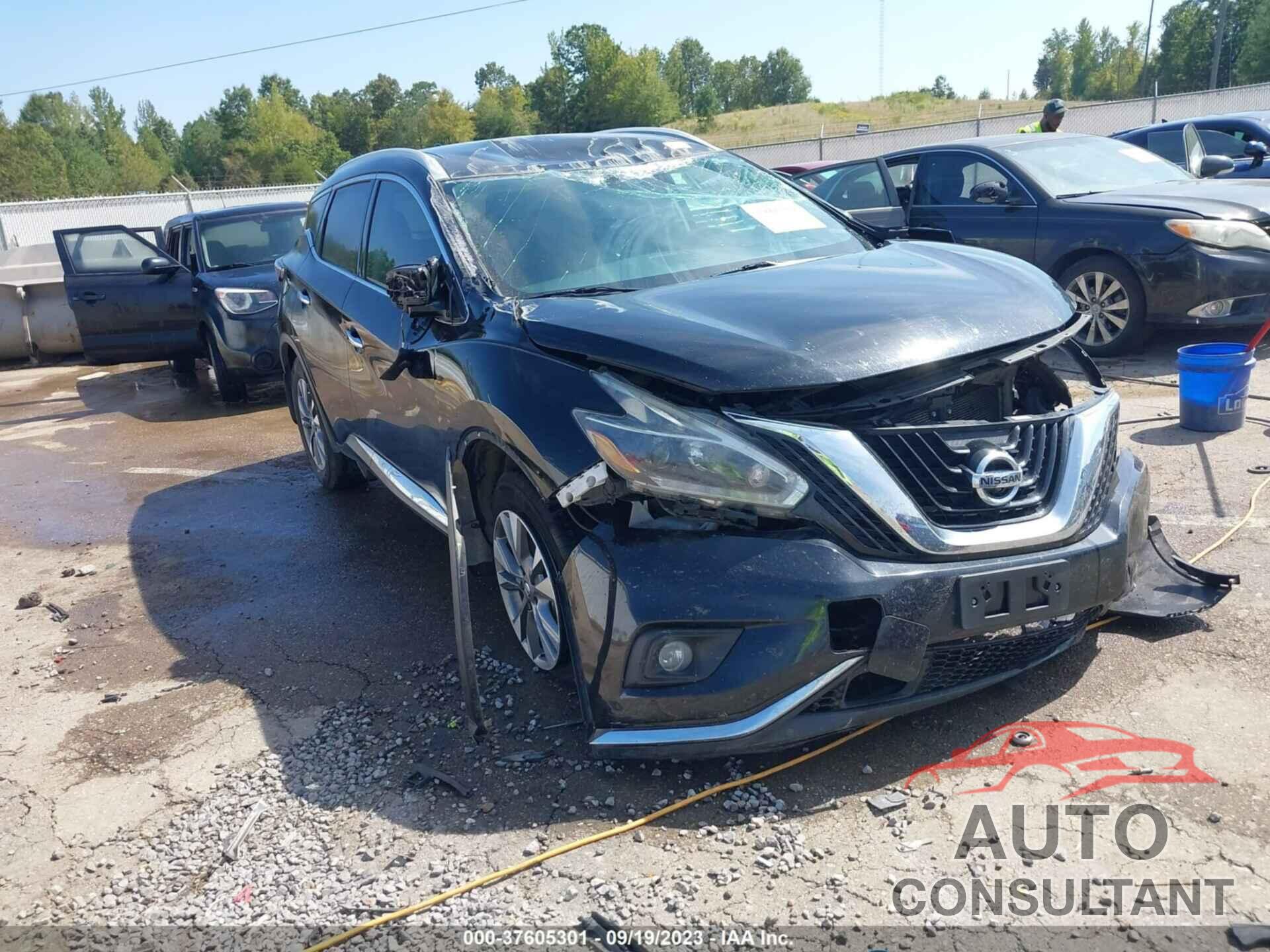 NISSAN MURANO 2018 - 5N1AZ2MG8JN104491